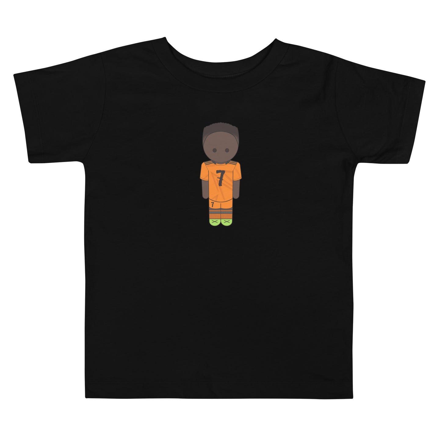 Vini Orange Toddler Short Sleeve Tee
