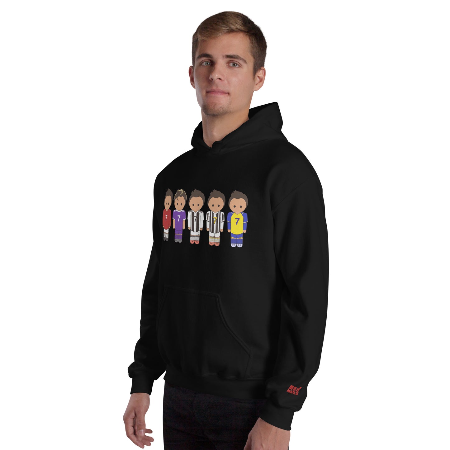Ronaldo United-Real Madrid-Juventus-Al Nassr Unisex Hoodie