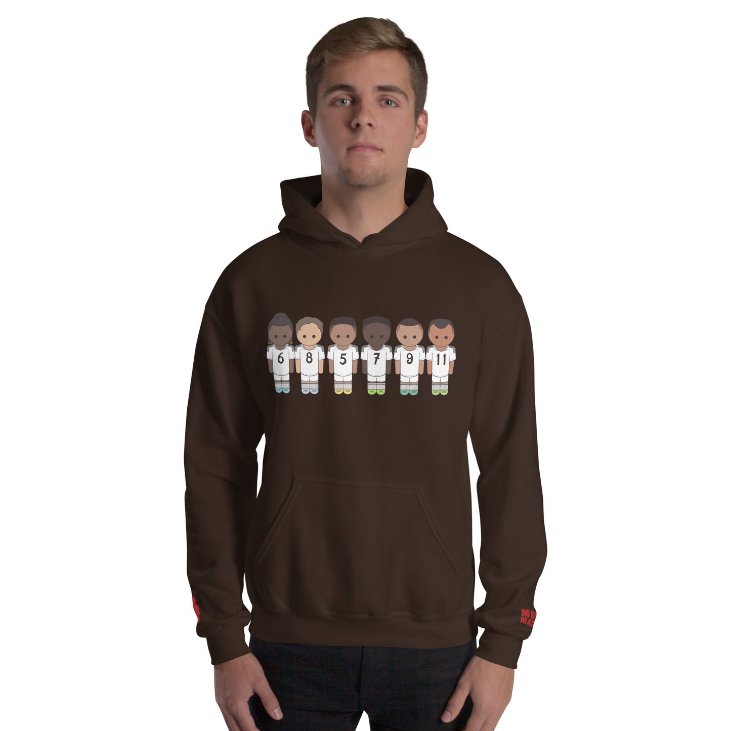Real Madrid Vini-Camavinga-Fede-Jude-Rodrygo-Mbappe Unisex Hoodie