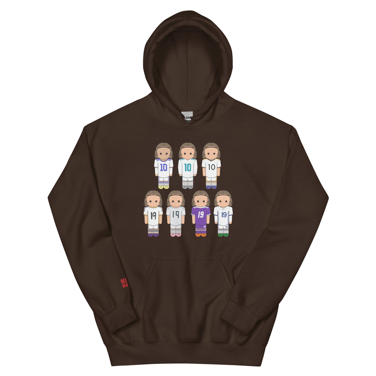Luka Collage Stacked Unisex Hoodie
