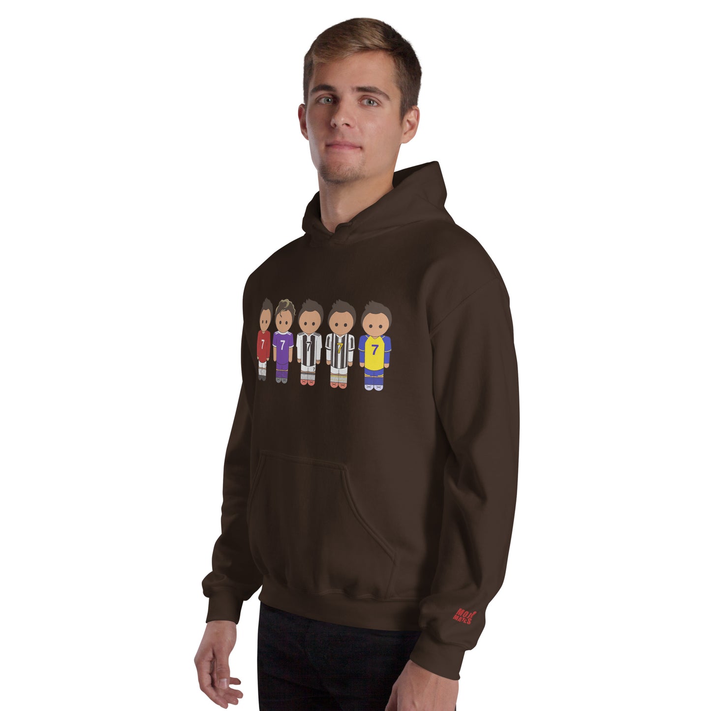 Ronaldo United-Real Madrid-Juventus-Al Nassr Unisex Hoodie