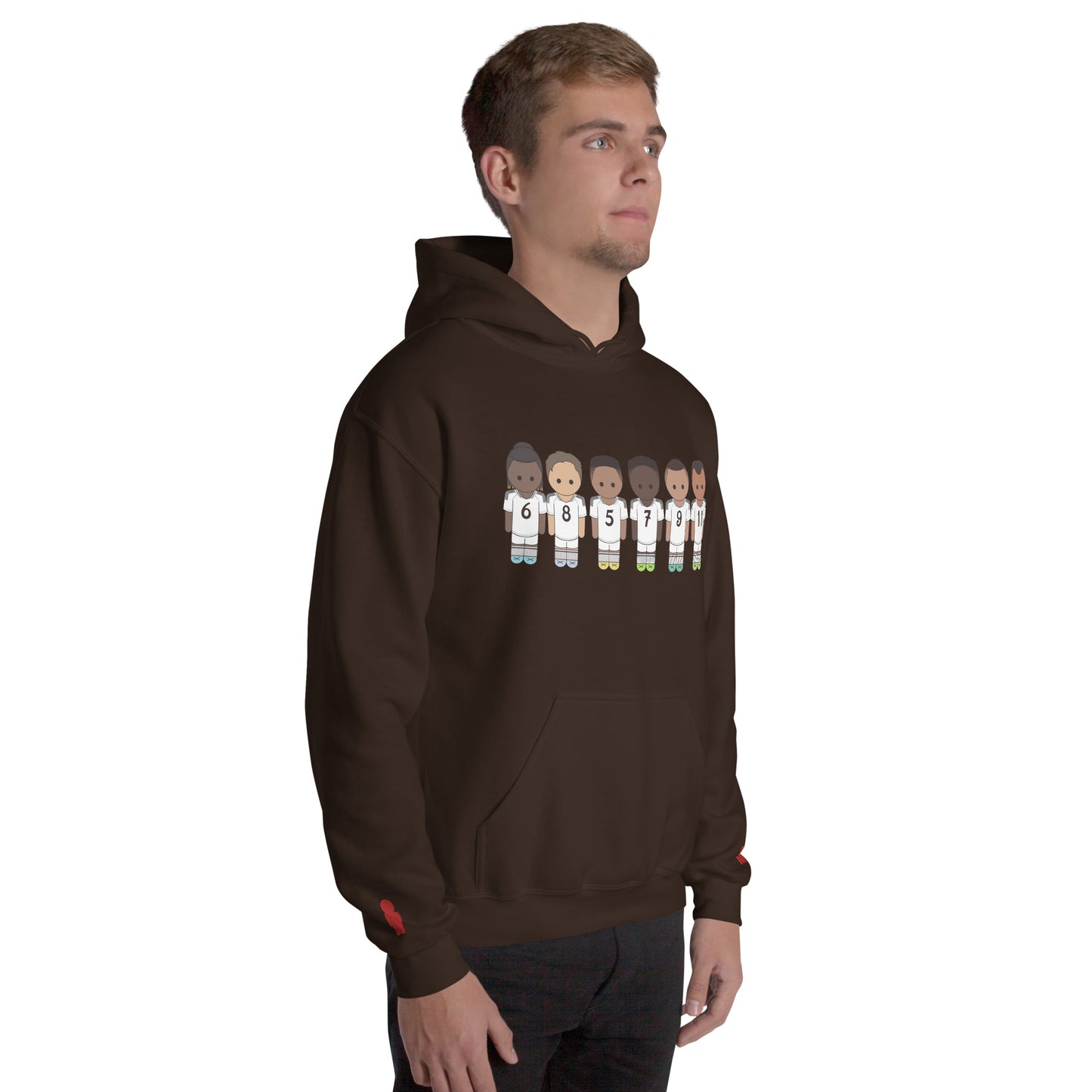 Real Madrid Vini-Camavinga-Fede-Jude-Rodrygo-Mbappe Unisex Hoodie