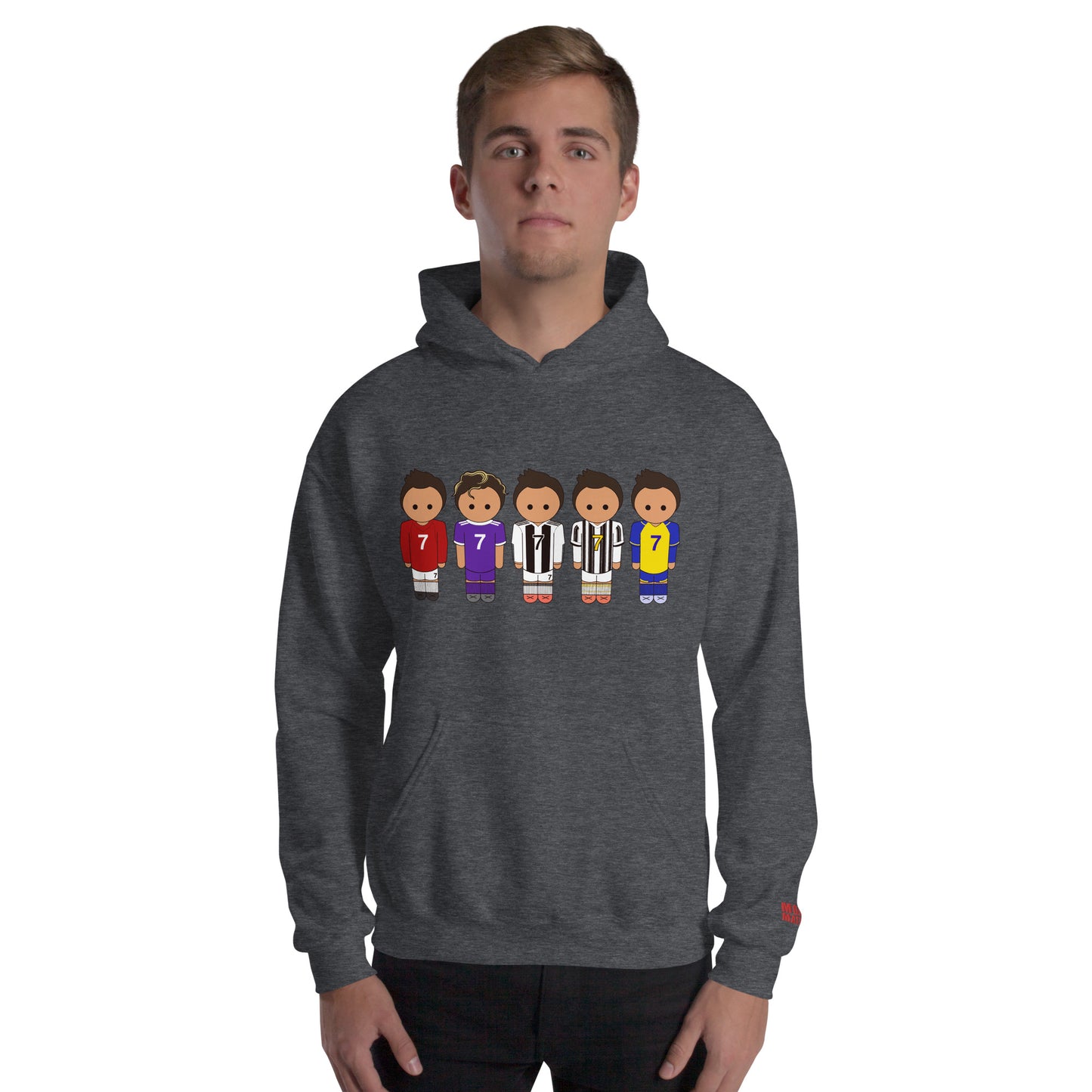 Ronaldo United-Real Madrid-Juventus-Al Nassr Unisex Hoodie