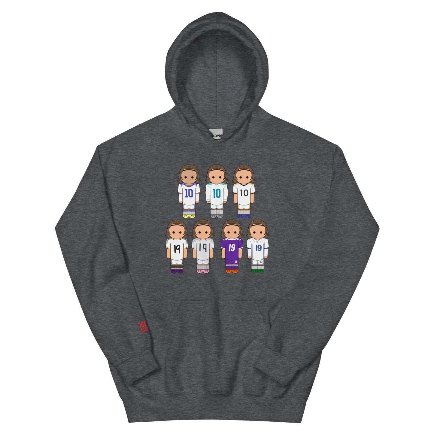 Luka Collage Stacked Unisex Hoodie