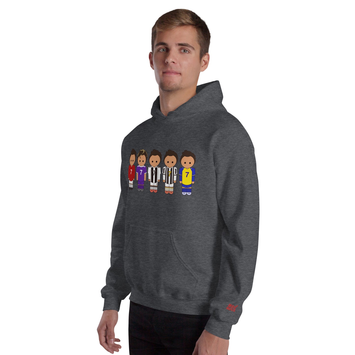 Ronaldo United-Real Madrid-Juventus-Al Nassr Unisex Hoodie