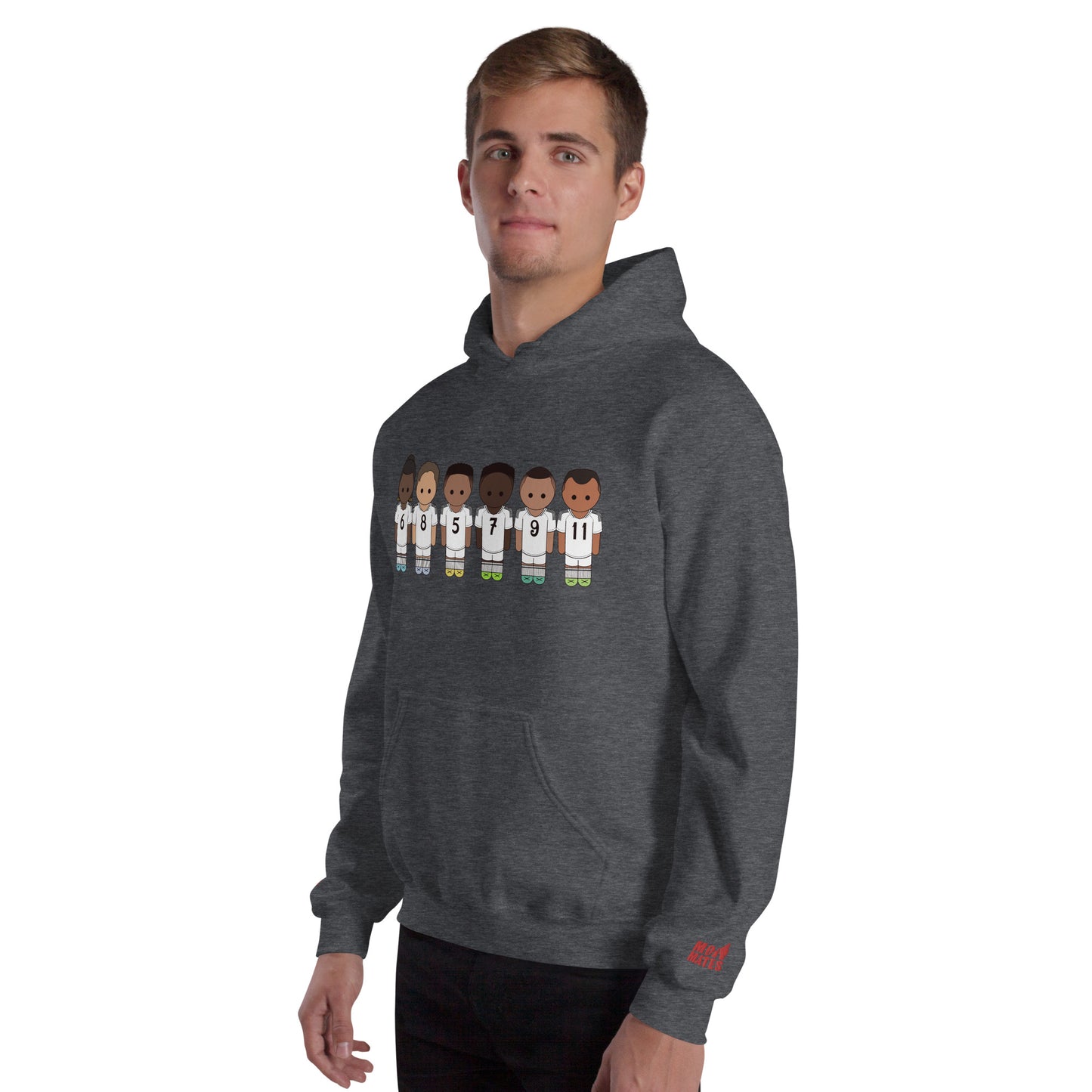 Real Madrid Vini-Camavinga-Fede-Jude-Rodrygo-Mbappe Unisex Hoodie