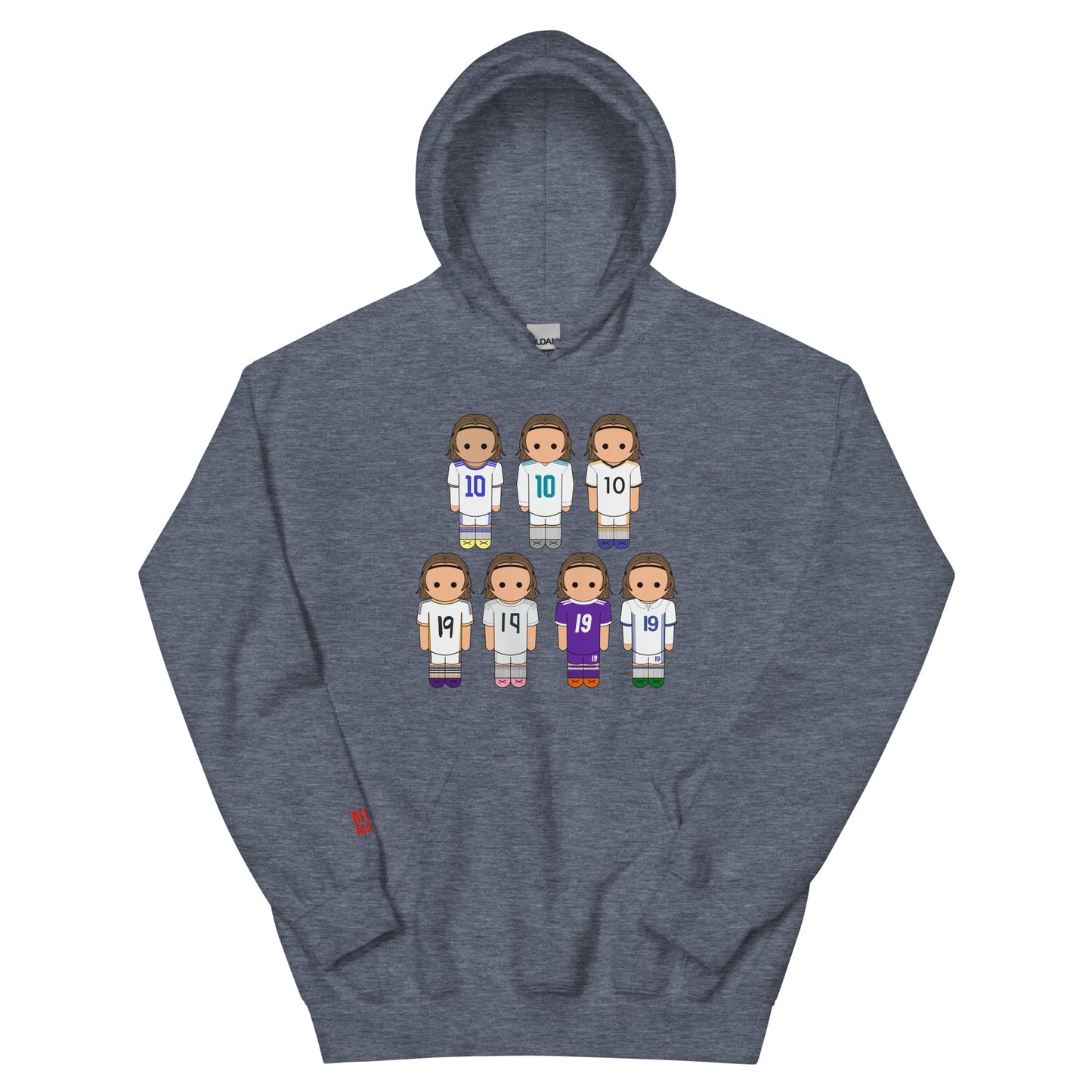 Luka Collage Stacked Unisex Hoodie