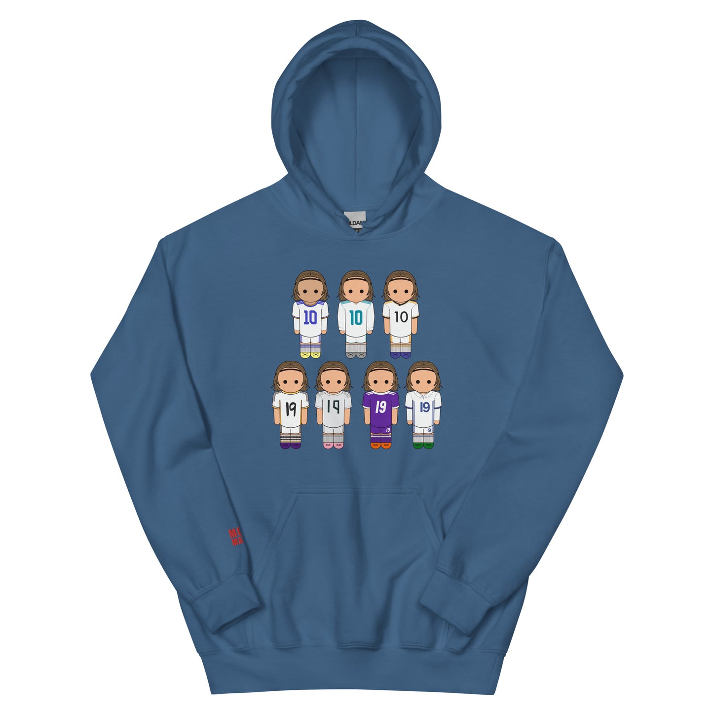Luka Collage Stacked Unisex Hoodie