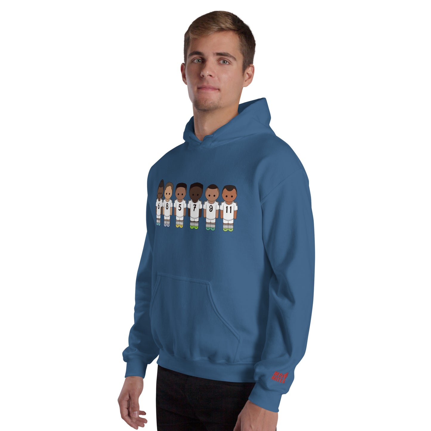 Real Madrid Vini-Camavinga-Fede-Jude-Rodrygo-Mbappe Unisex Hoodie