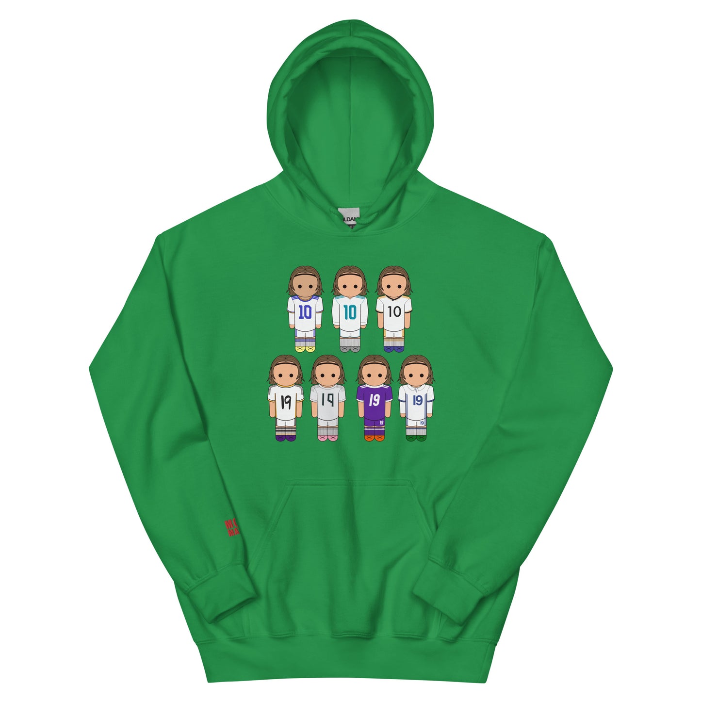 Luka Collage Stacked Unisex Hoodie