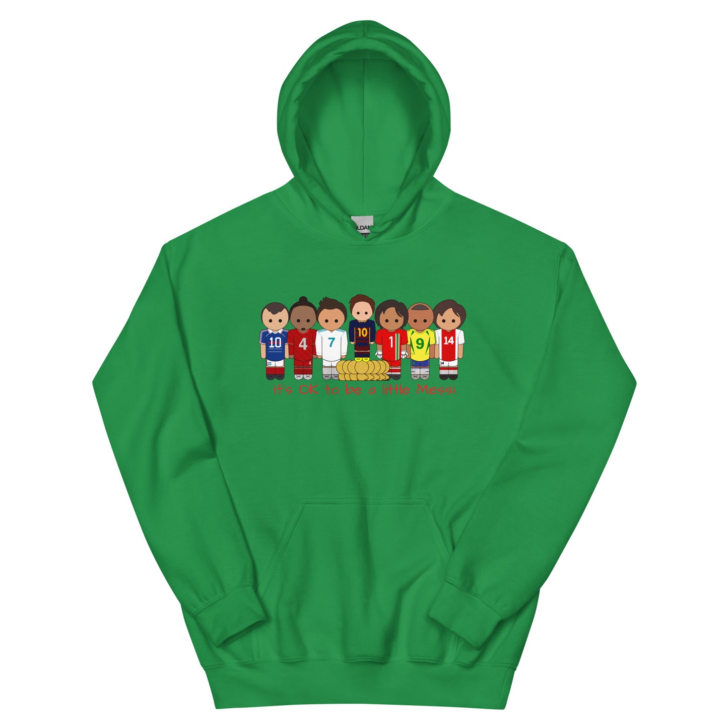 It's OK to be a little Messi Unisex Hoodie