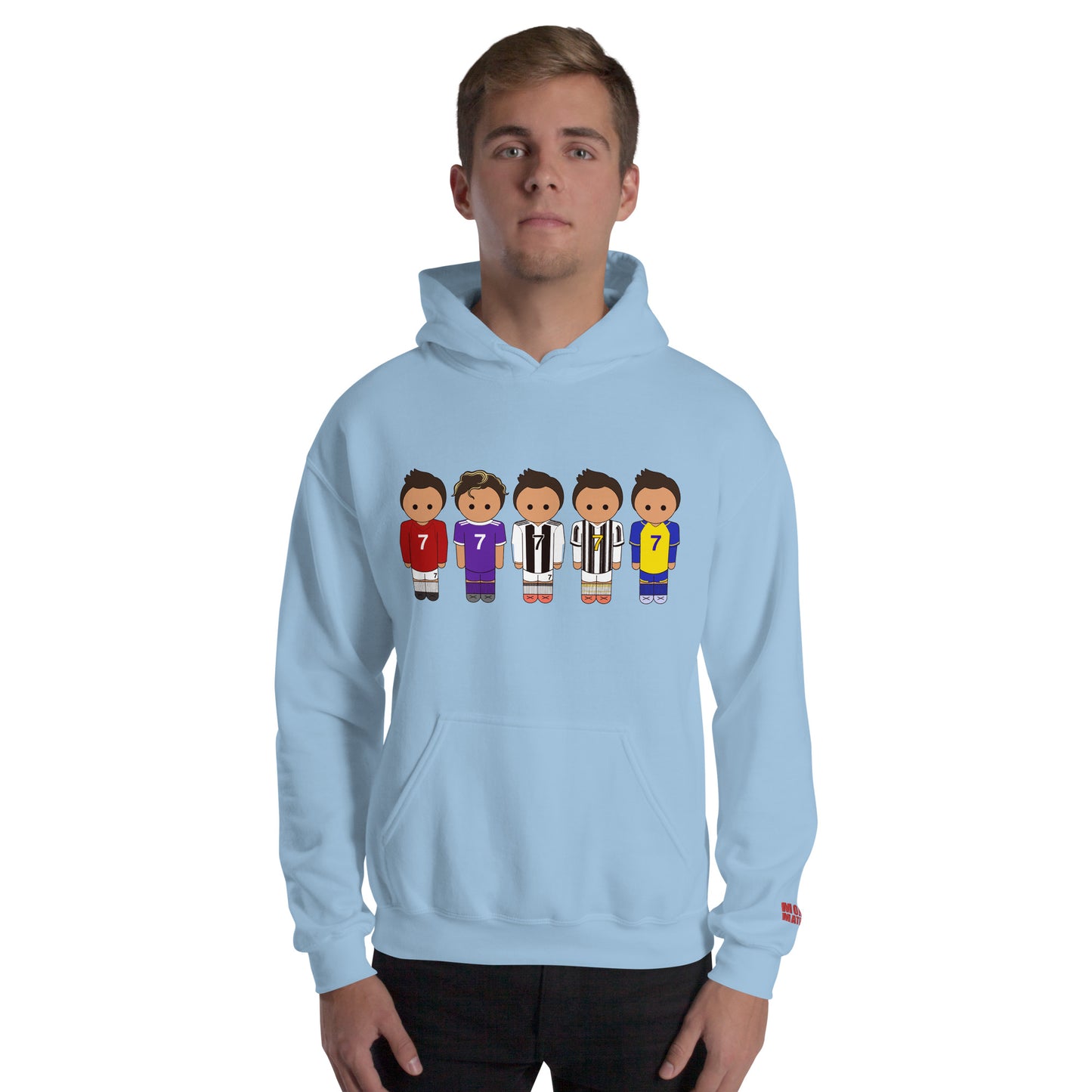 Ronaldo United-Real Madrid-Juventus-Al Nassr Unisex Hoodie