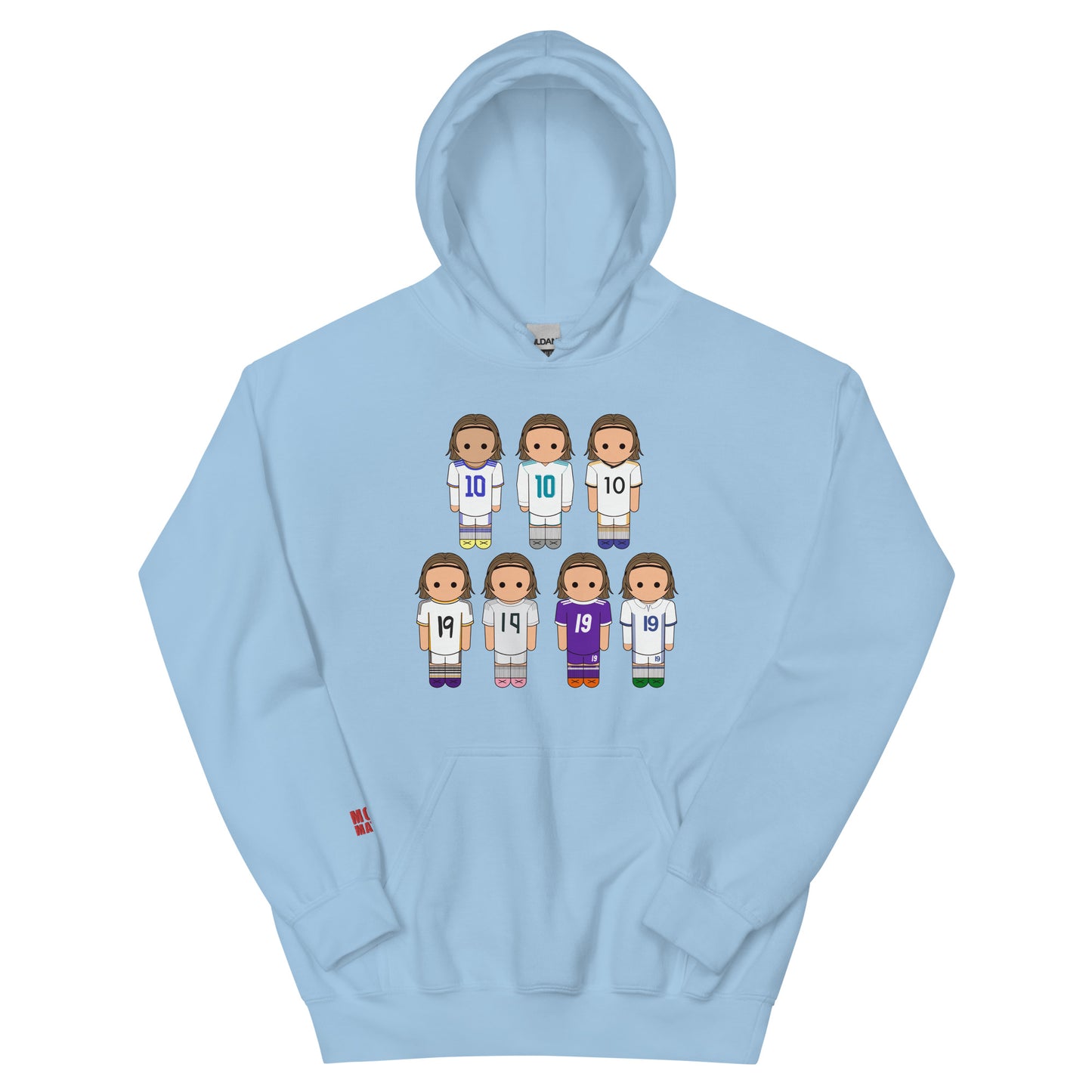 Luka Collage Stacked Unisex Hoodie