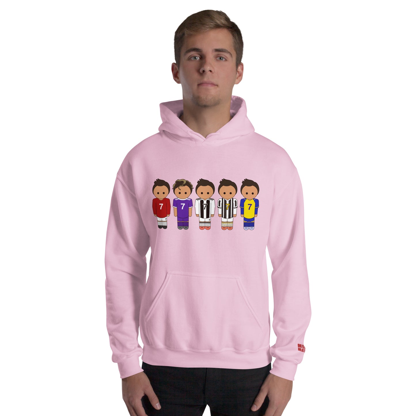 Ronaldo United-Real Madrid-Juventus-Al Nassr Unisex Hoodie