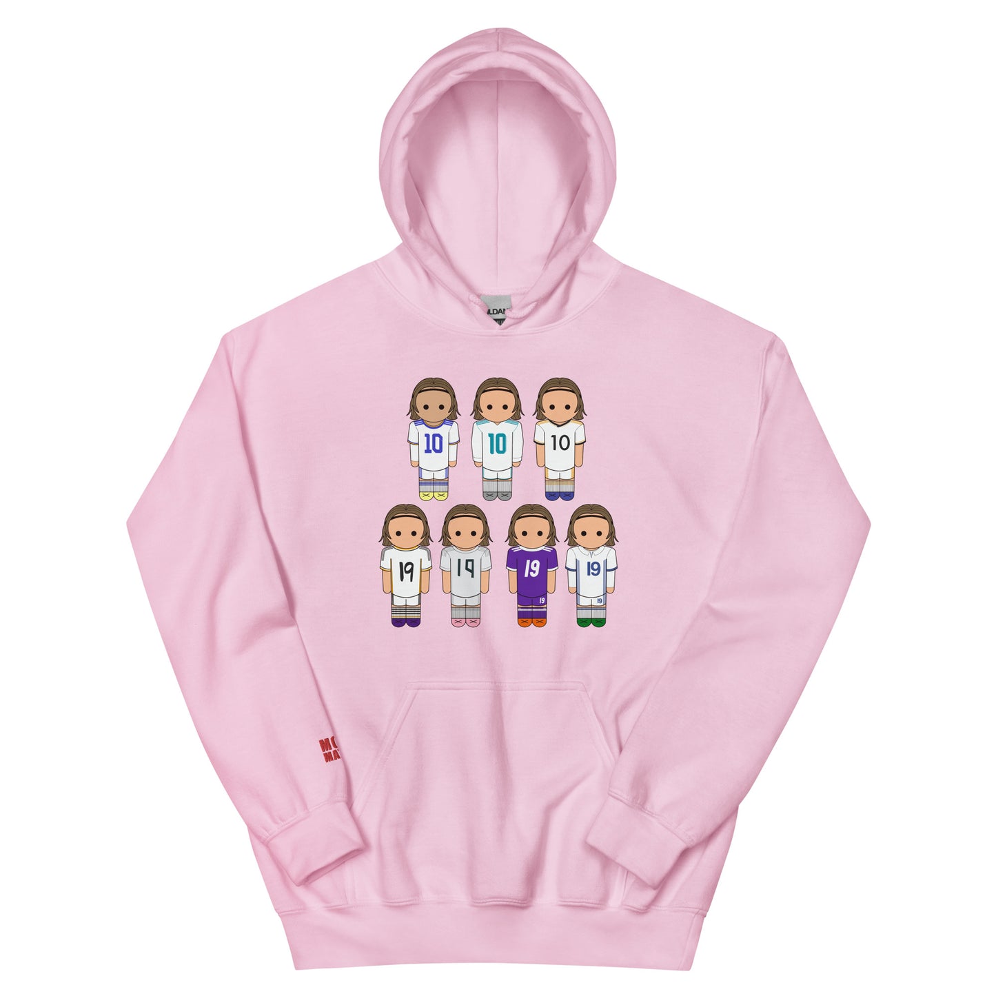 Luka Collage Stacked Unisex Hoodie