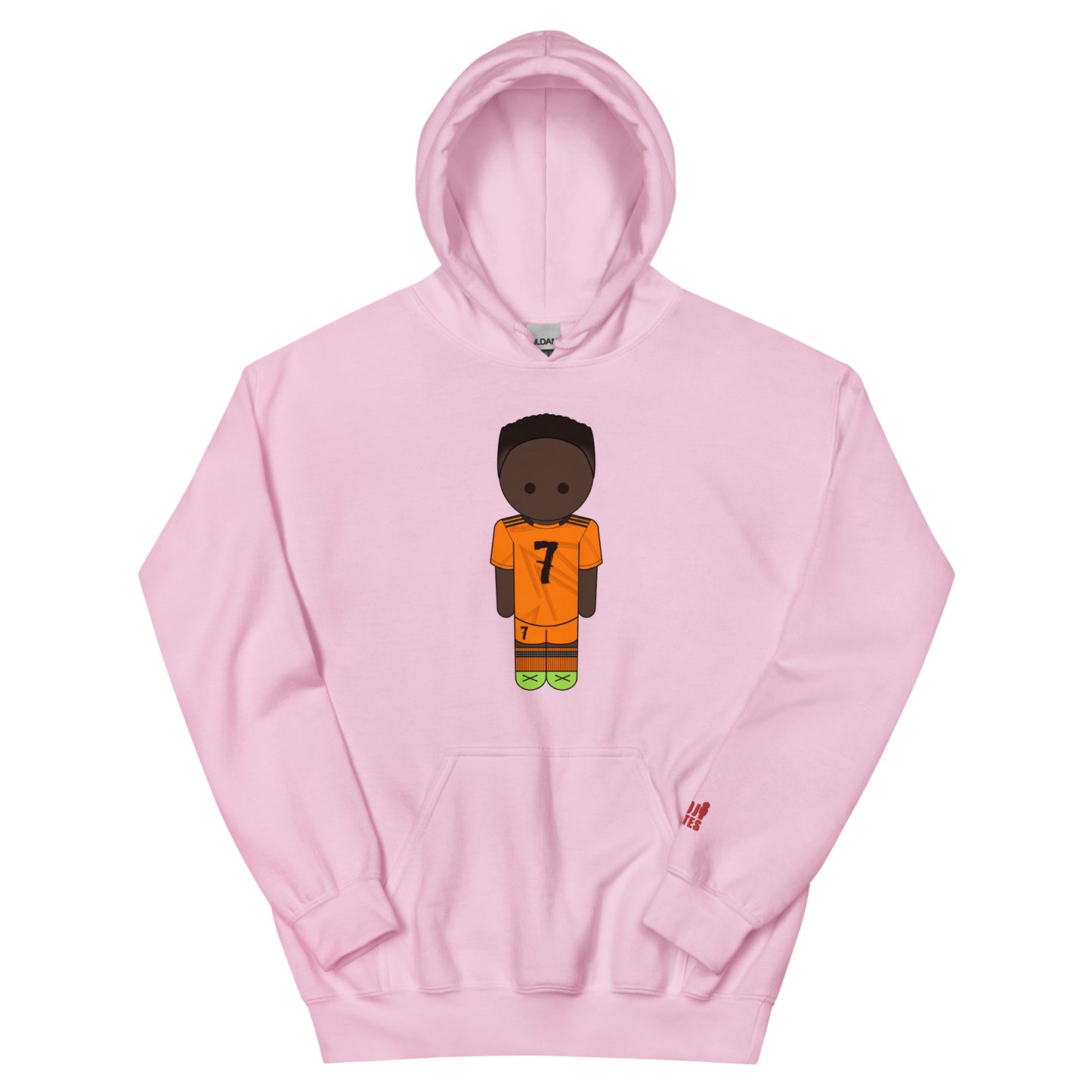Vini Orange Unisex Hoodie