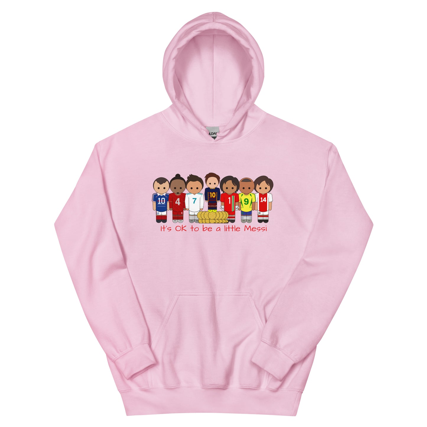 It's OK to be a little Messi Unisex Hoodie