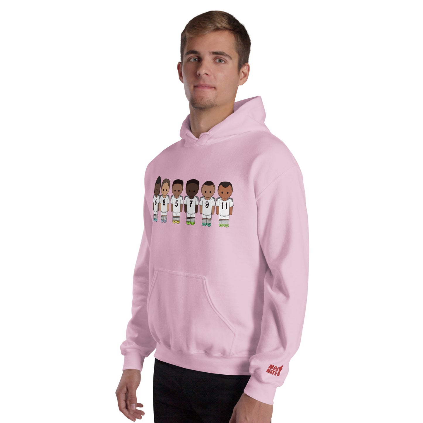 Real Madrid Vini-Camavinga-Fede-Jude-Rodrygo-Mbappe Unisex Hoodie