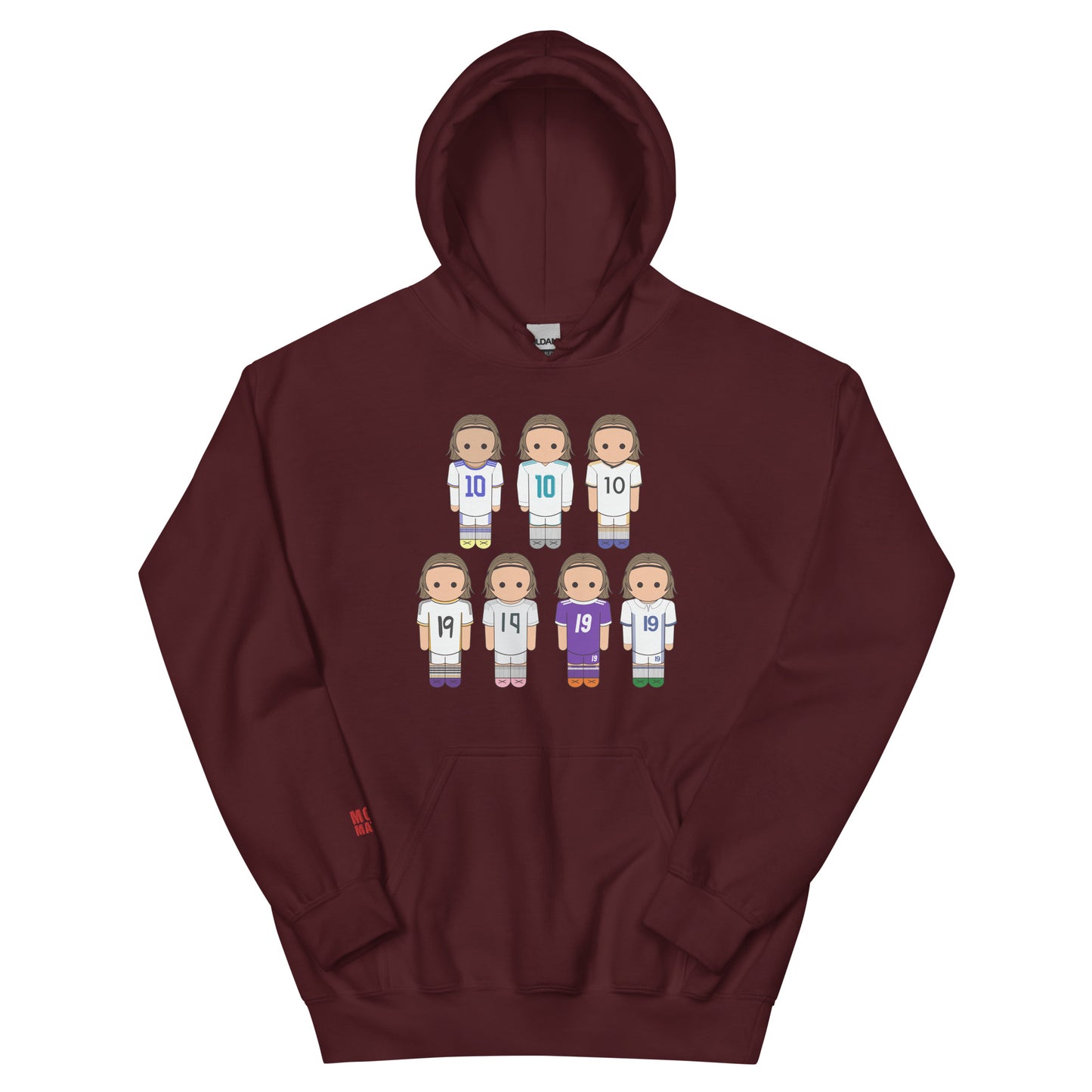 Luka Collage Stacked Unisex Hoodie