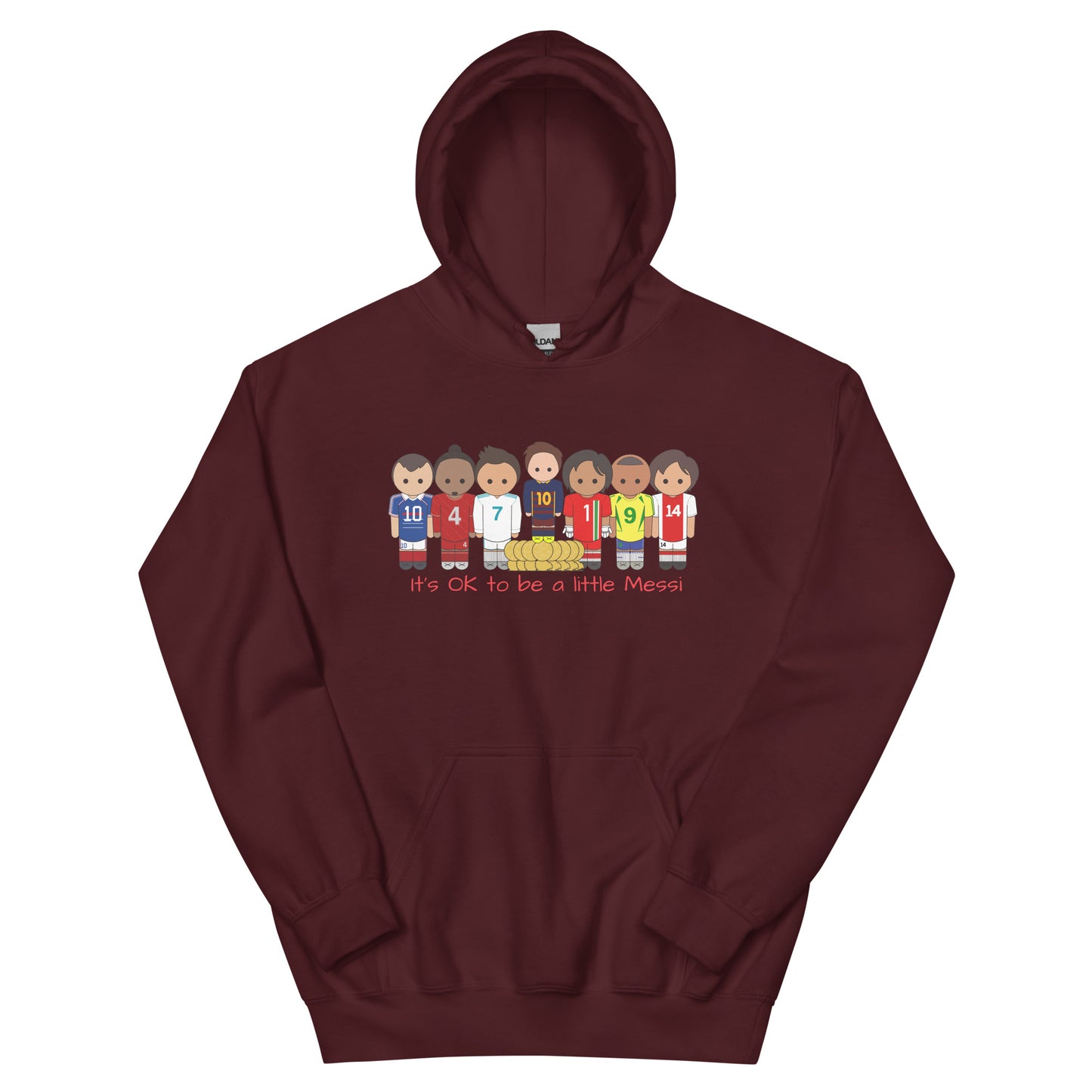 It's OK to be a little Messi Unisex Hoodie