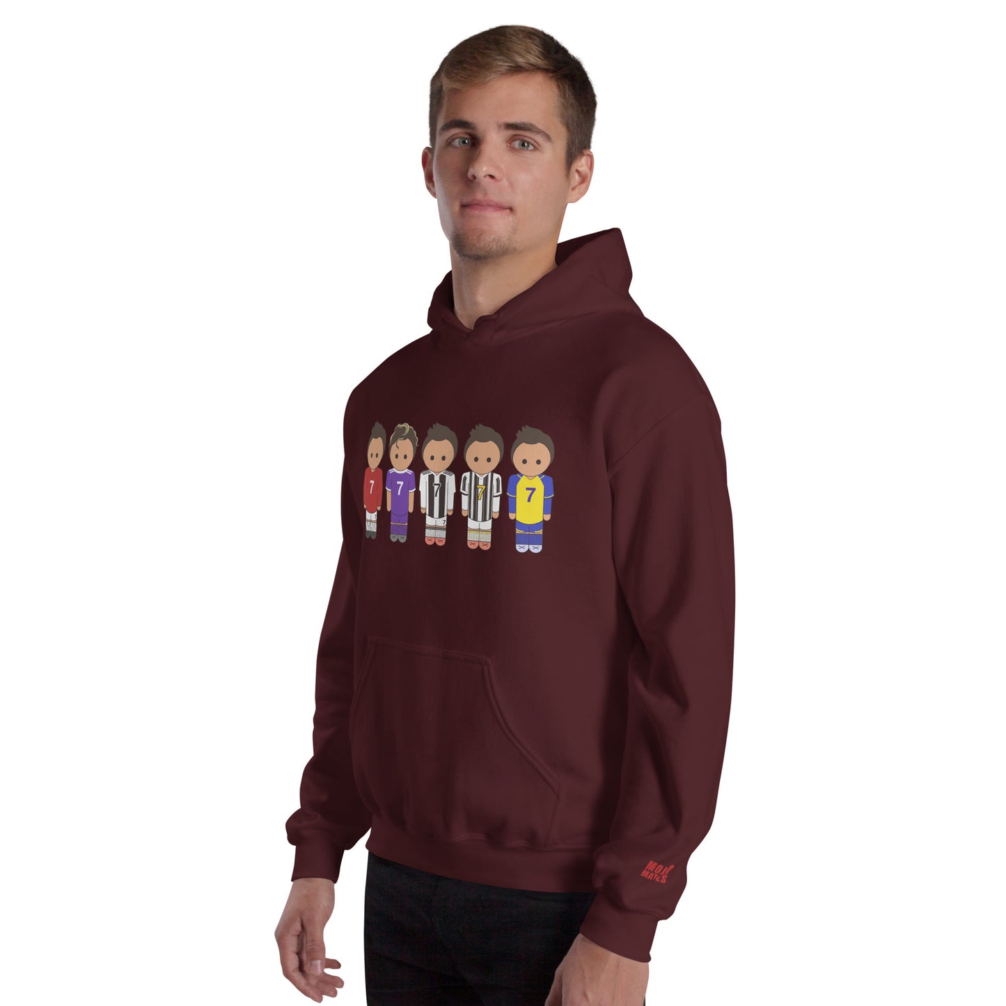 Ronaldo United-Real Madrid-Juventus-Al Nassr Unisex Hoodie
