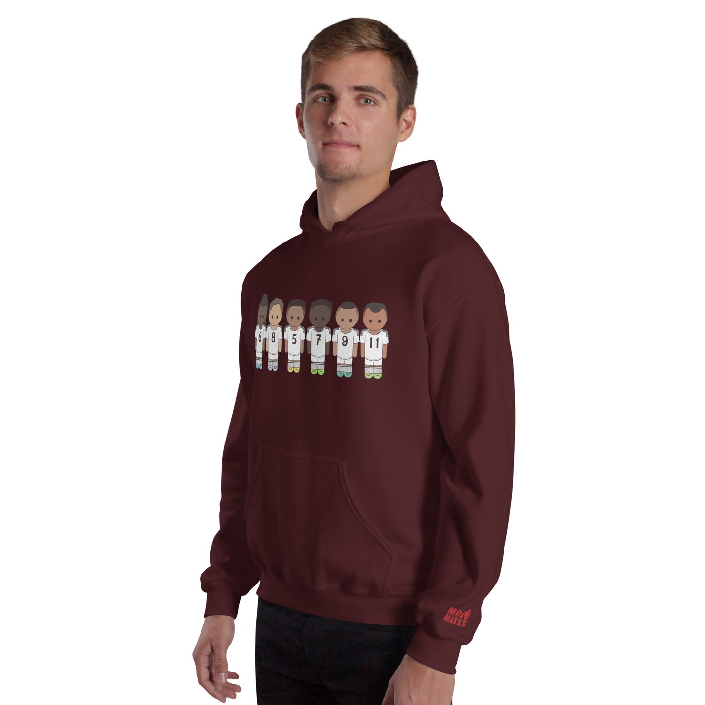 Real Madrid Vini-Camavinga-Fede-Jude-Rodrygo-Mbappe Unisex Hoodie