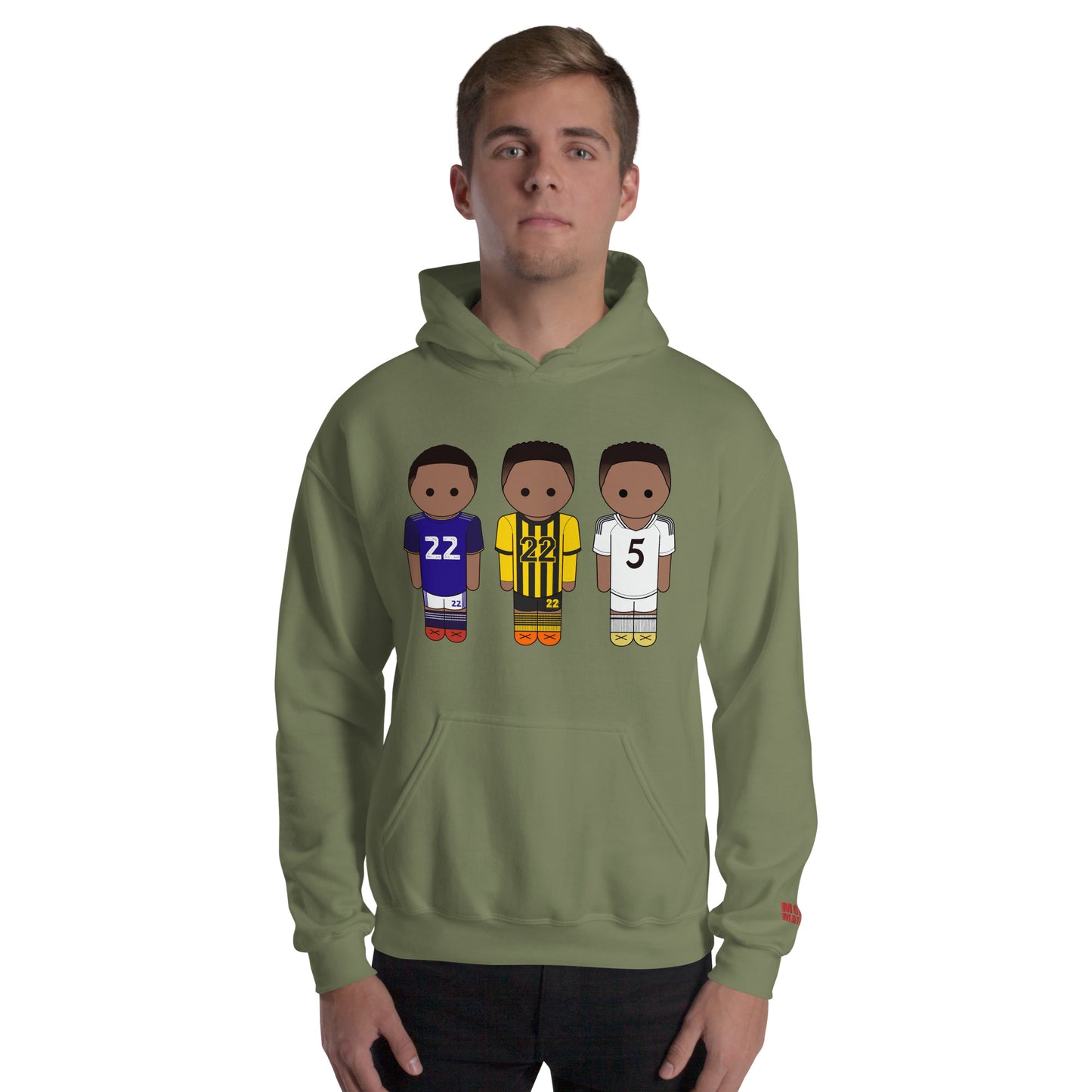 Bellingham 3 Clubs unisex hoodie