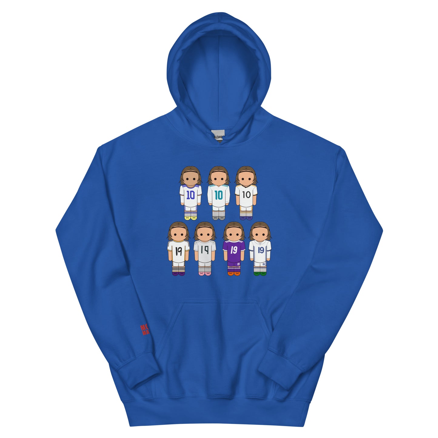 Luka Collage Stacked Unisex Hoodie