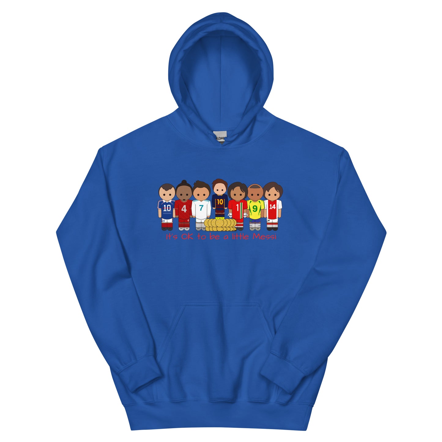 It's OK to be a little Messi Unisex Hoodie