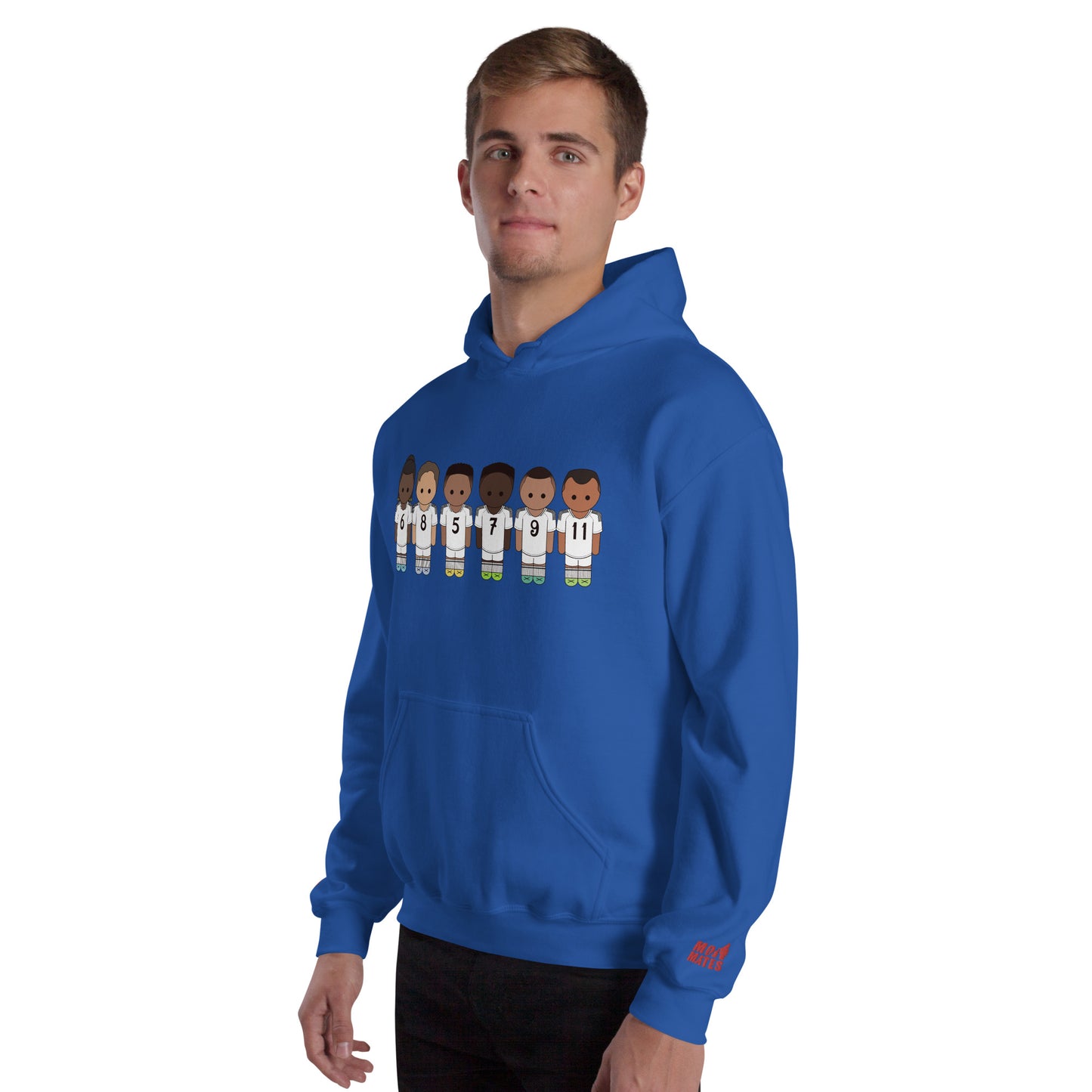 Real Madrid Vini-Camavinga-Fede-Jude-Rodrygo-Mbappe Unisex Hoodie