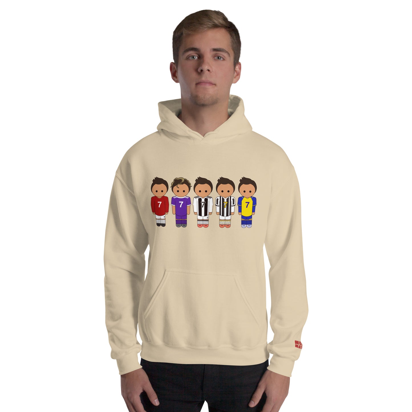 Ronaldo United-Real Madrid-Juventus-Al Nassr Unisex Hoodie