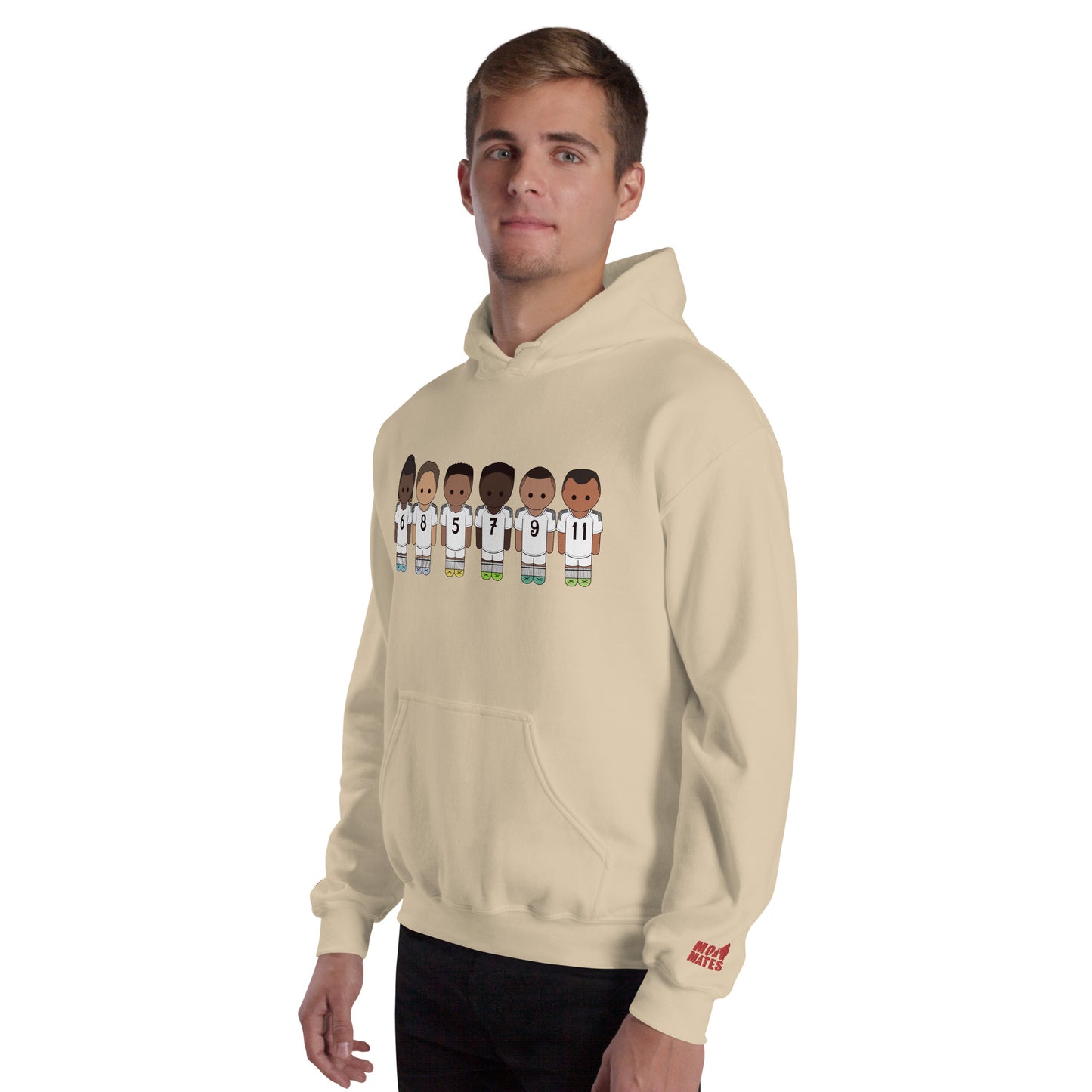Real Madrid Vini-Camavinga-Fede-Jude-Rodrygo-Mbappe Unisex Hoodie