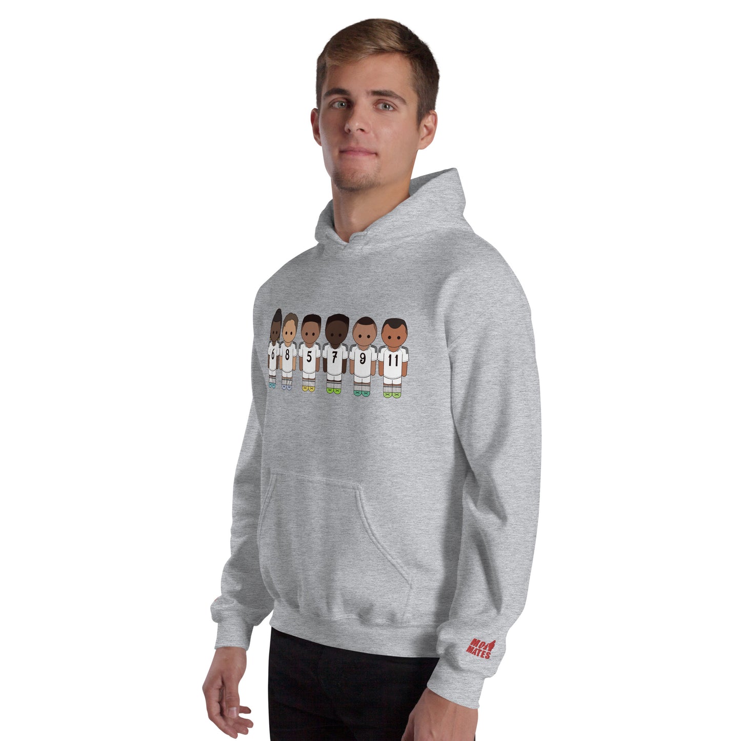 Real Madrid Vini-Camavinga-Fede-Jude-Rodrygo-Mbappe Unisex Hoodie