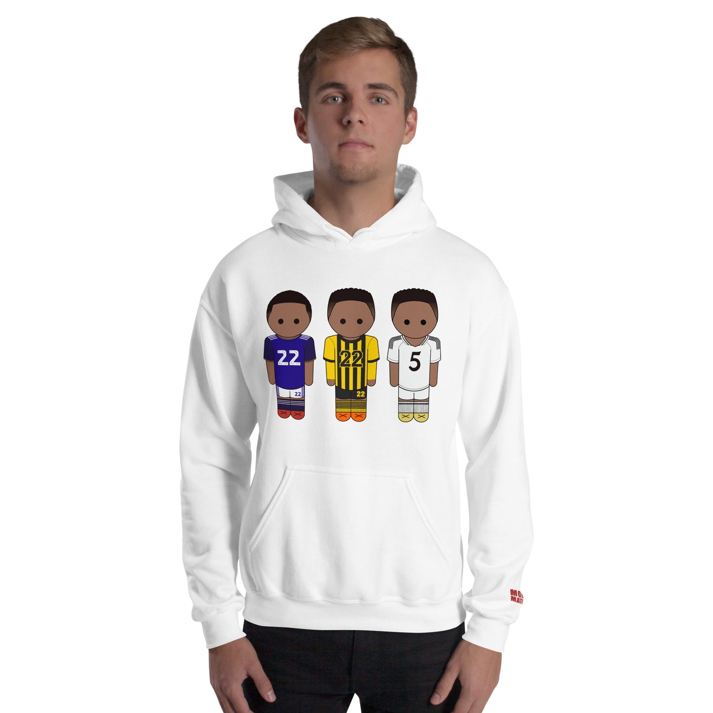 Bellingham 3 Clubs unisex hoodie
