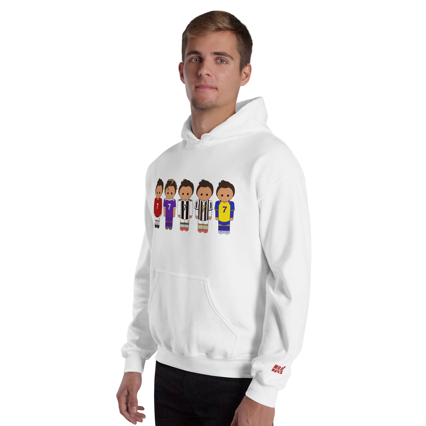 Ronaldo United-Real Madrid-Juventus-Al Nassr Unisex Hoodie