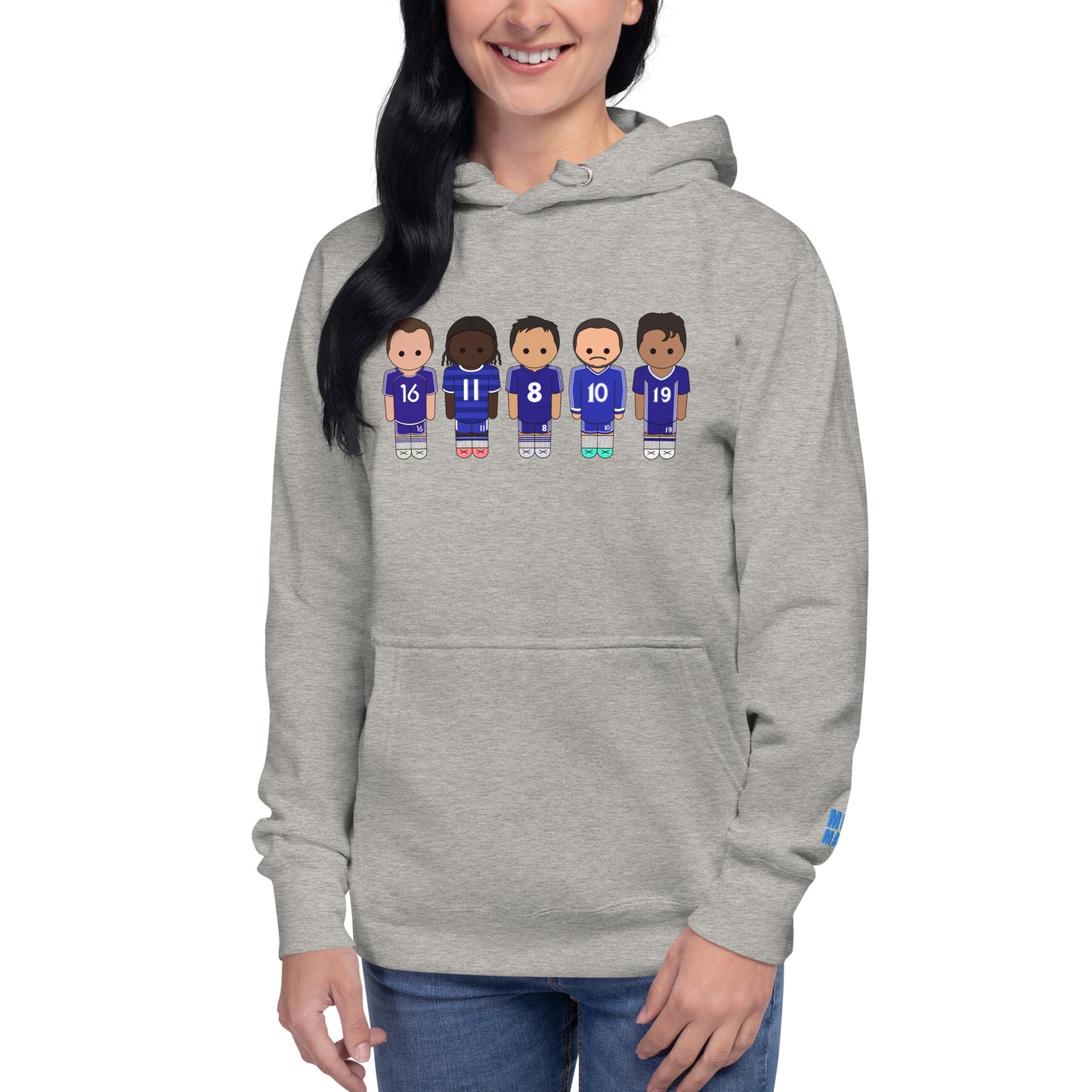 Chelsea Drogba-Lampard-Hazard-Robben-Costa Unisex Hoodie