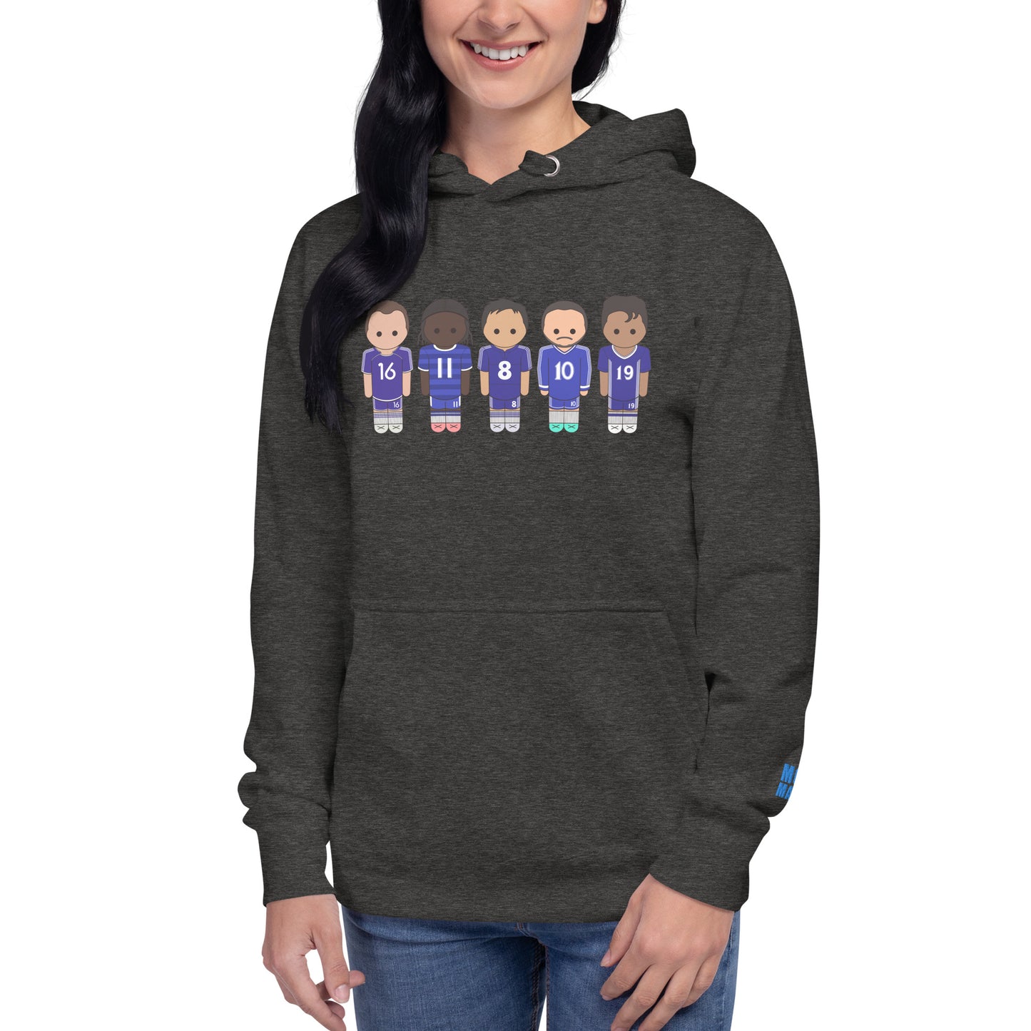 Chelsea Drogba-Lampard-Hazard-Robben-Costa Unisex Hoodie