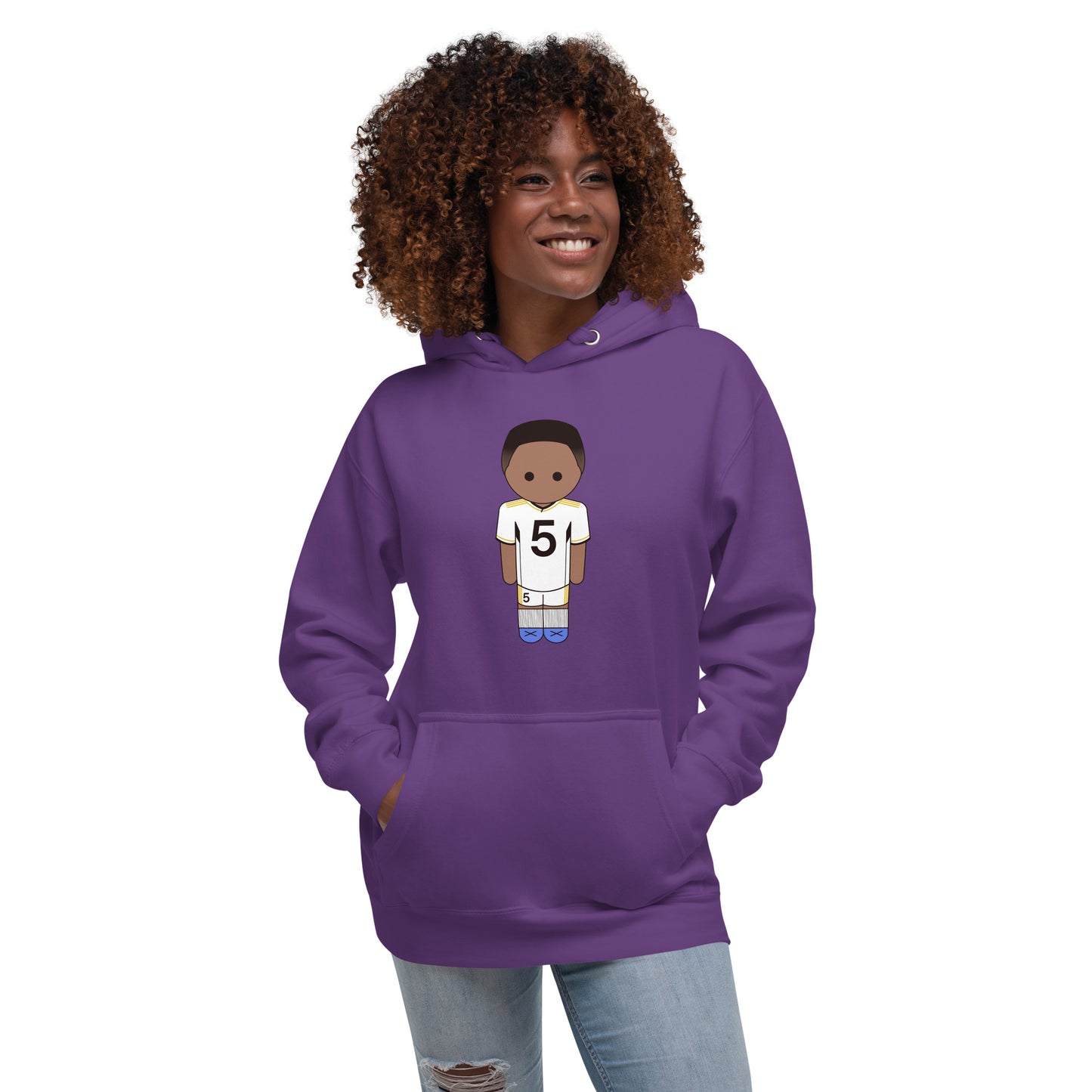 Moji Mates Jude Bellingham Real Madrid Unisex Hoodie