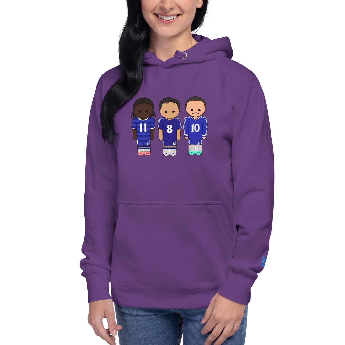 Chelsea Drogba-Lampard-Hazard Unisex Hoodie