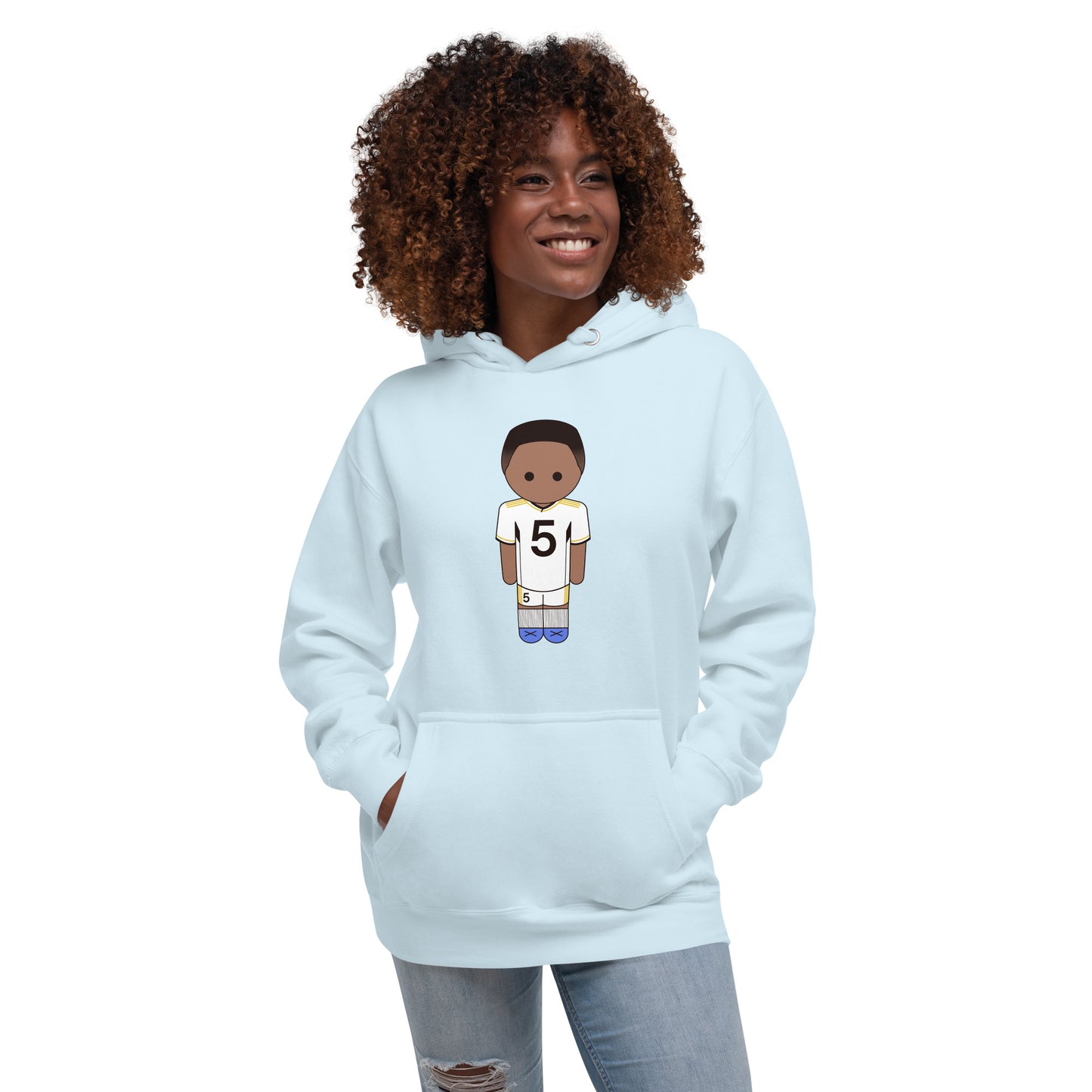 Moji Mates Jude Bellingham Real Madrid Unisex Hoodie