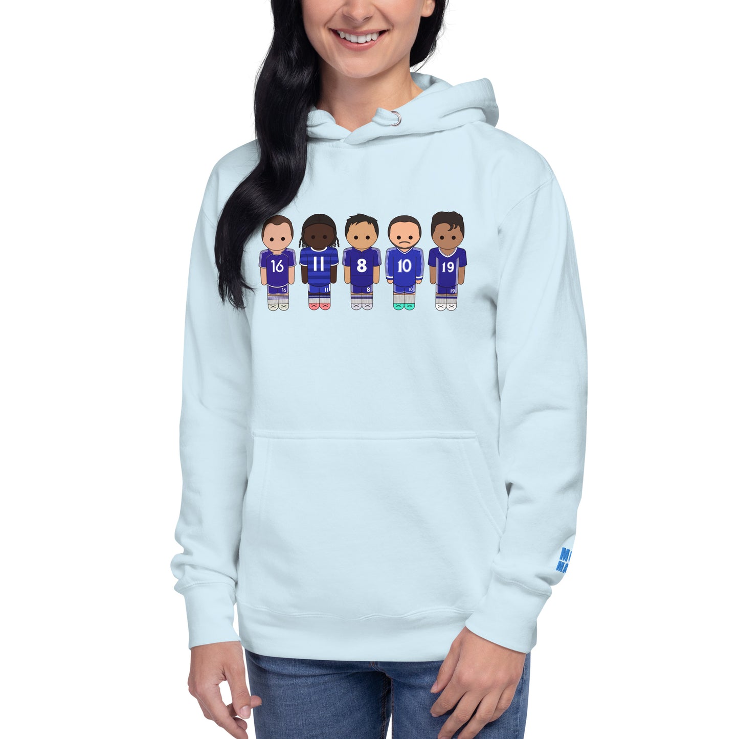 Chelsea Drogba-Lampard-Hazard-Robben-Costa Unisex Hoodie