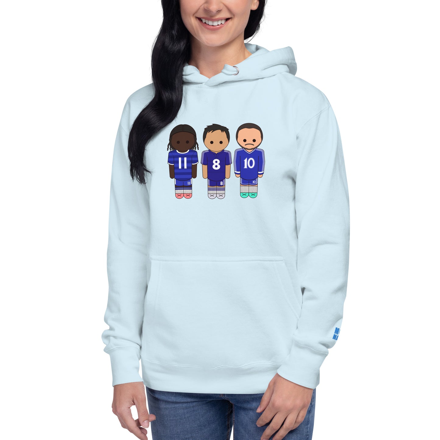 Chelsea Drogba-Lampard-Hazard Unisex Hoodie