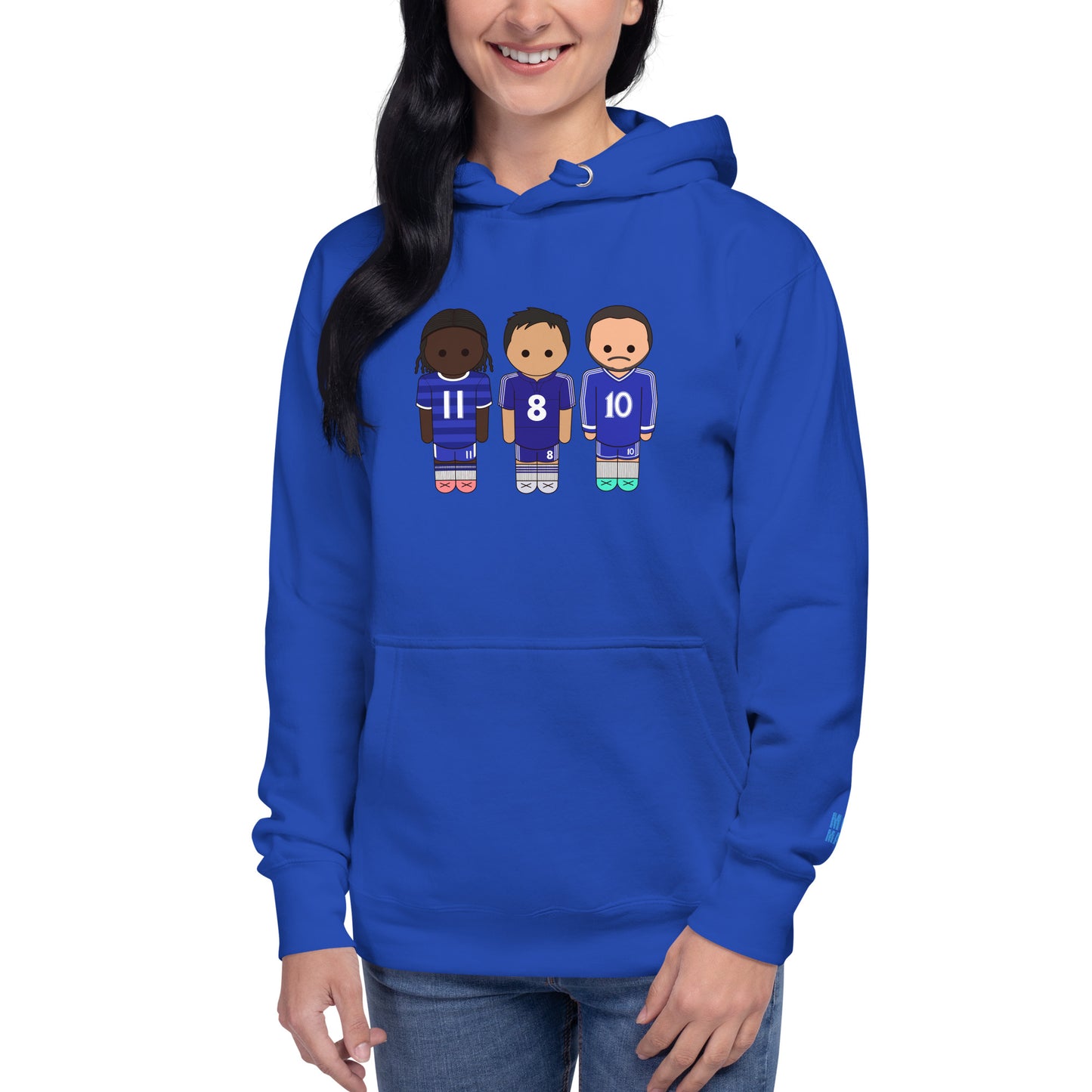 Chelsea Drogba-Lampard-Hazard Unisex Hoodie