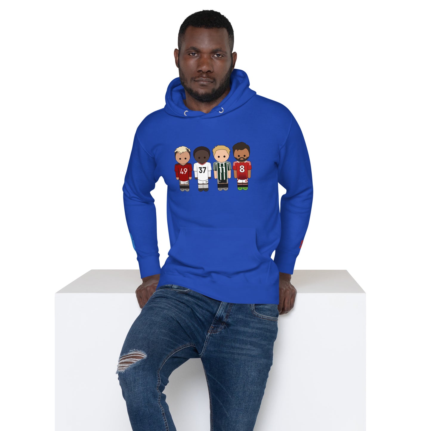 Manchester United Mainoo-Bruno-Hojlund-Garnacho Unisex Hoodie
