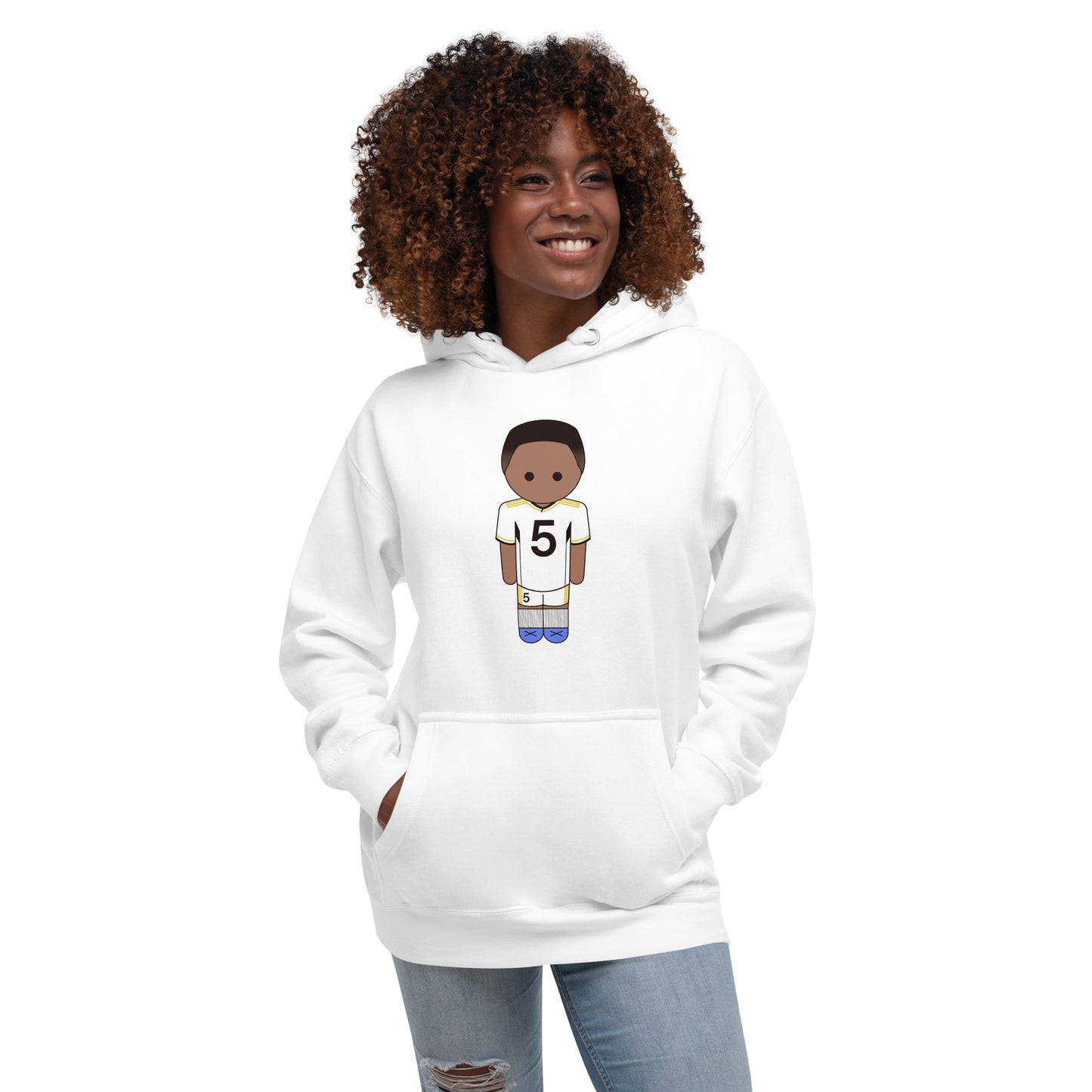Moji Mates Jude Bellingham Real Madrid Unisex Hoodie