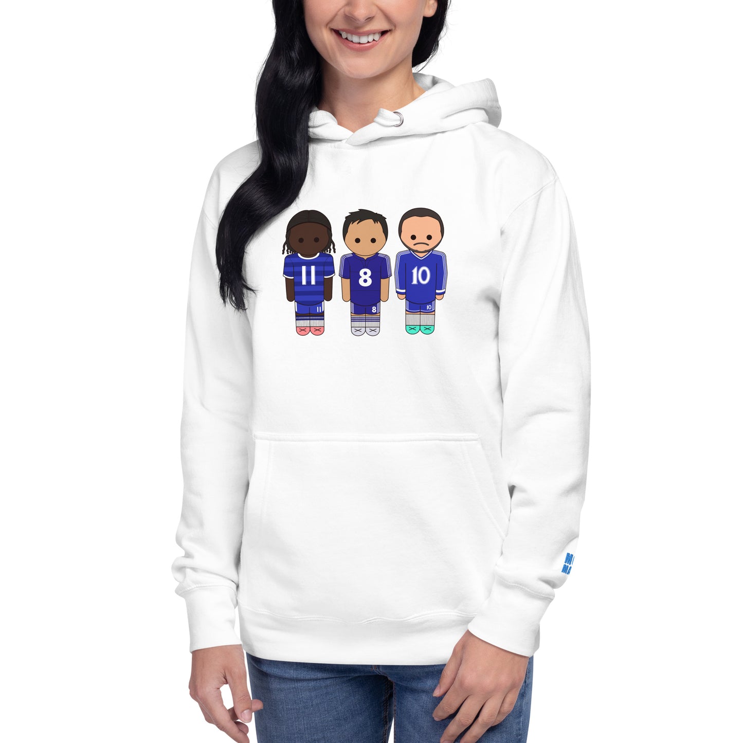 Chelsea Drogba-Lampard-Hazard Unisex Hoodie