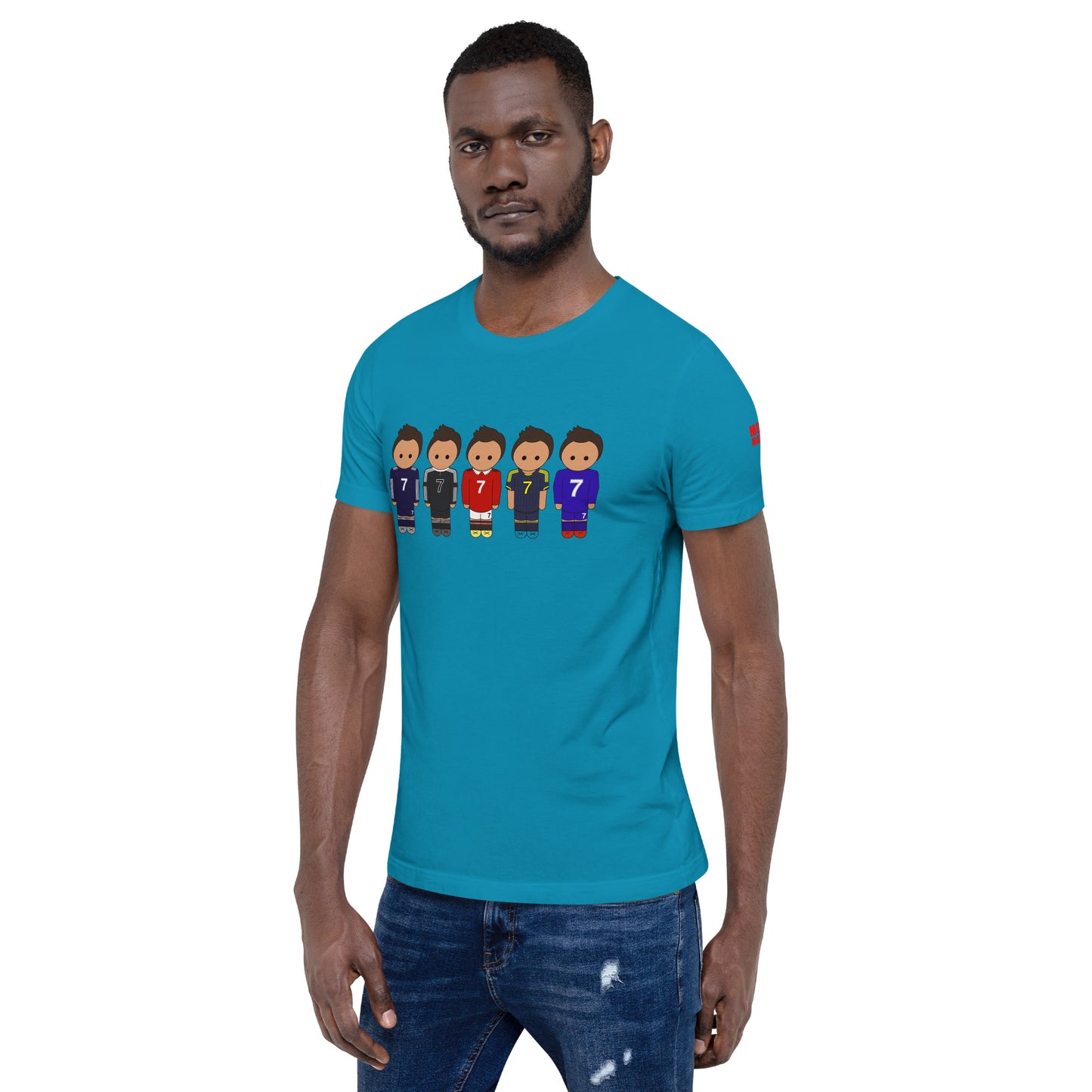 Ronaldo United-Real Madrid Unisex t-shirt