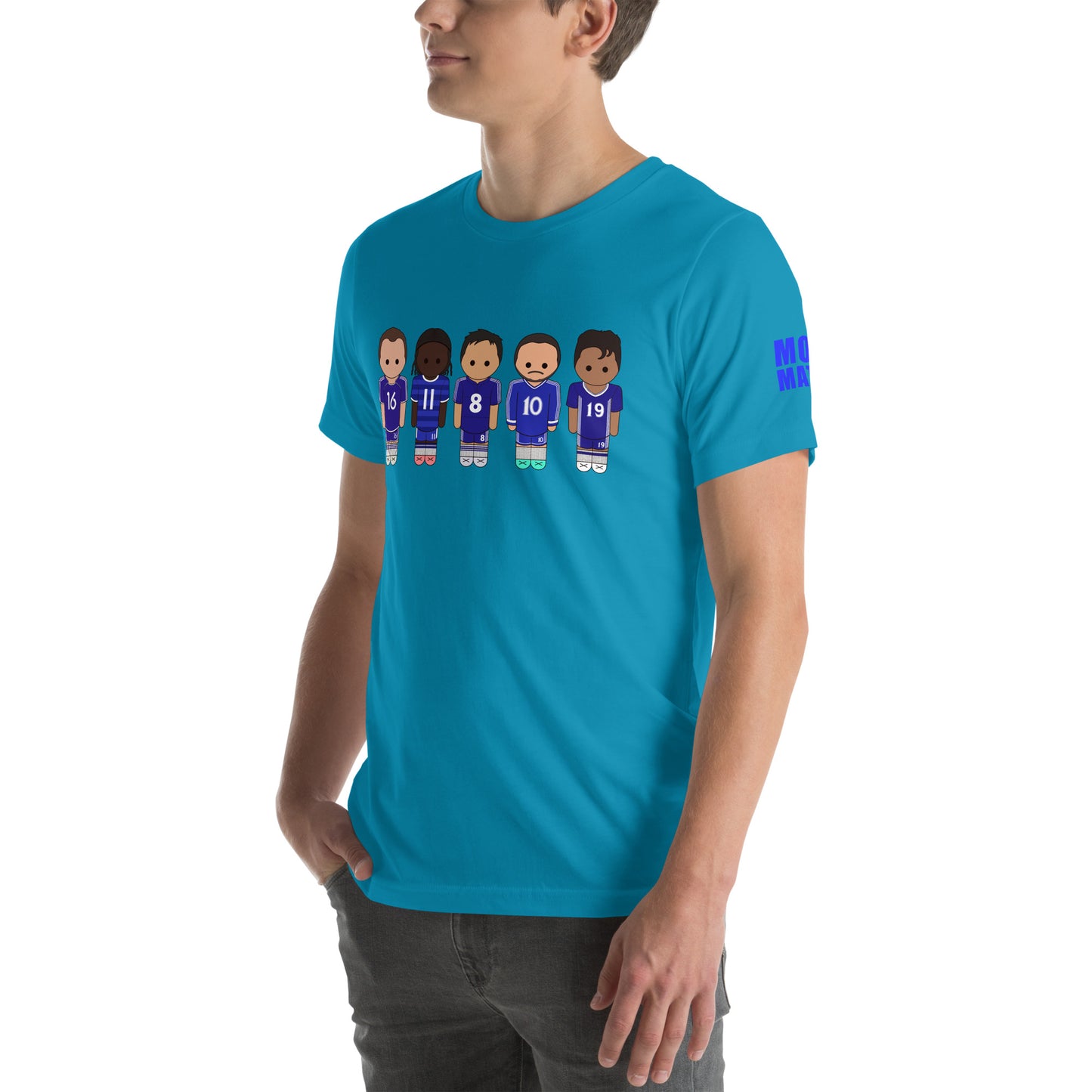 Chelsea Drogba-Lampard-Hazard-Robben-Costa Unisex t-shirt
