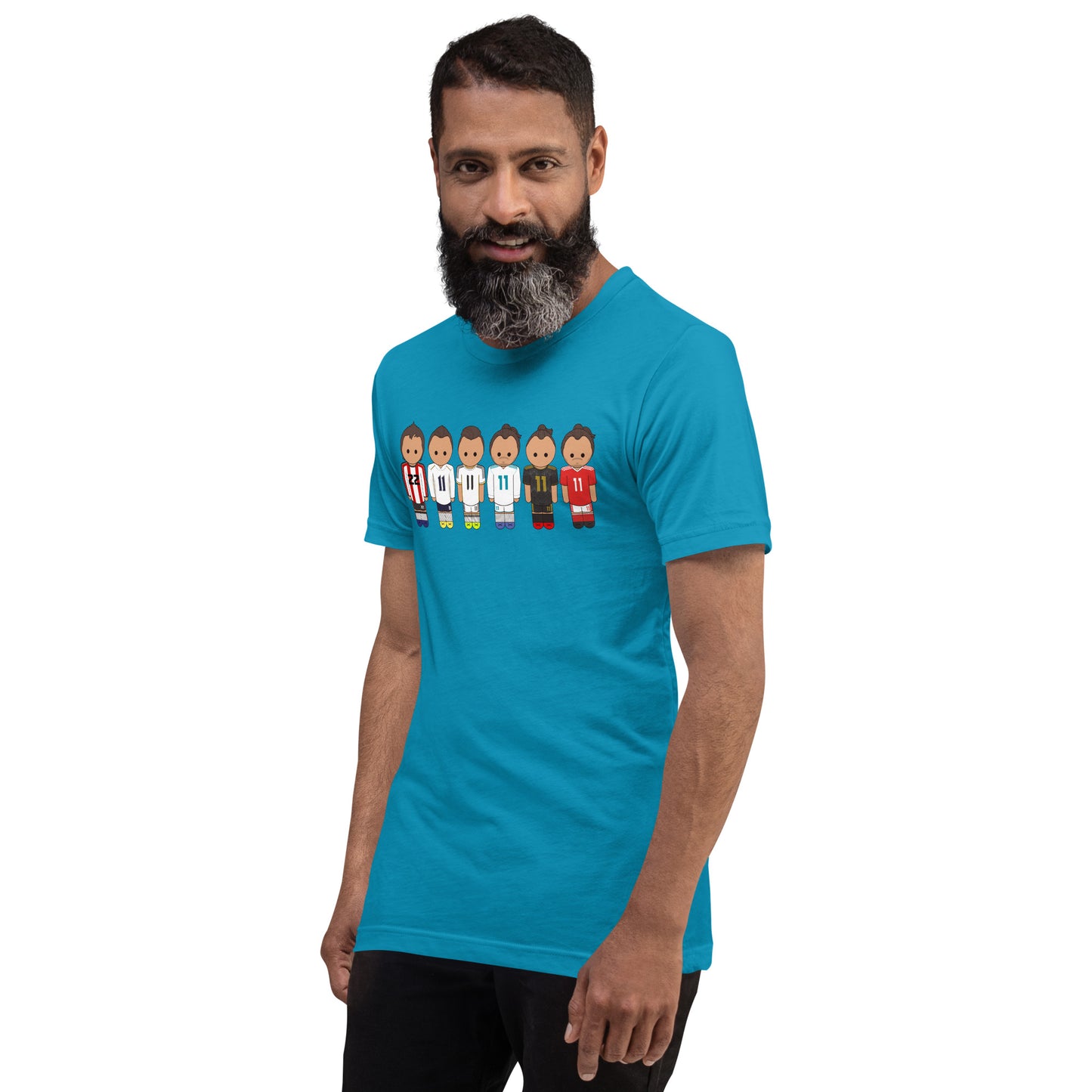 Gareth Bale Lineup Unisex t-shirt