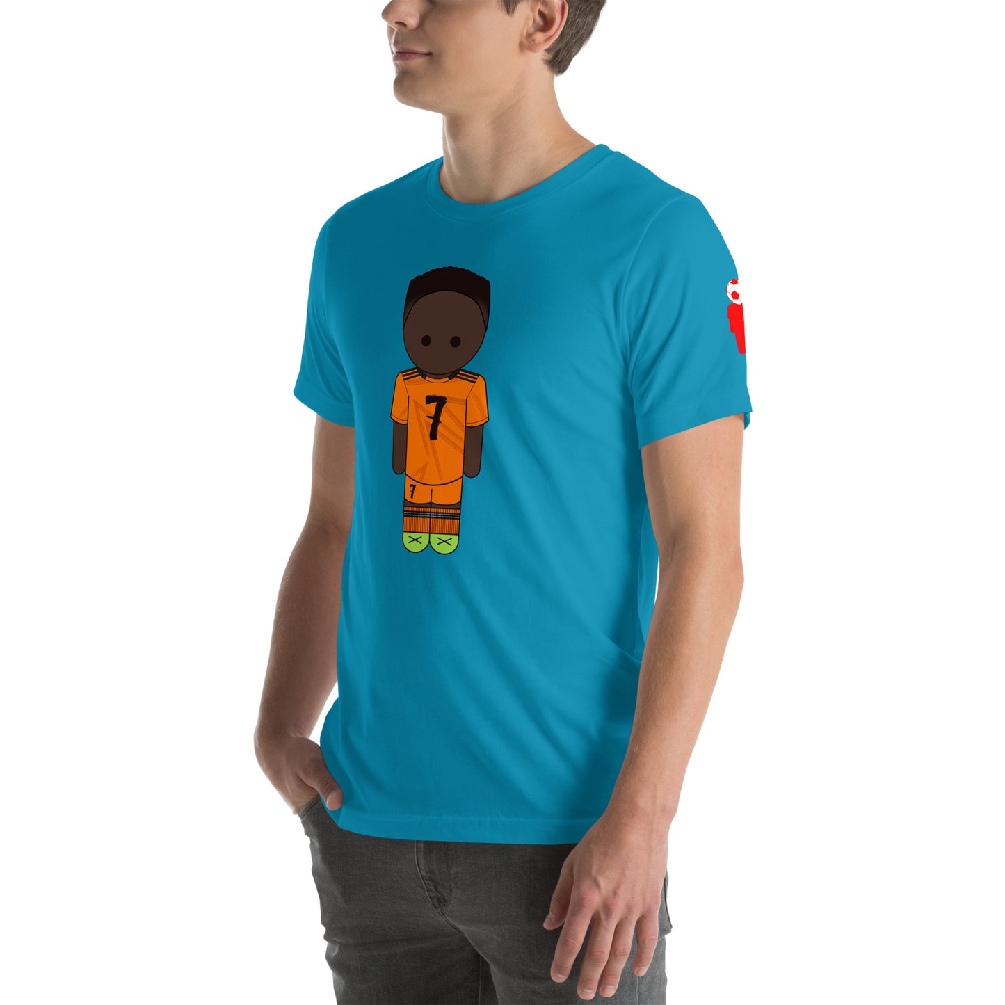 vini-orange-unisex-t-shirt